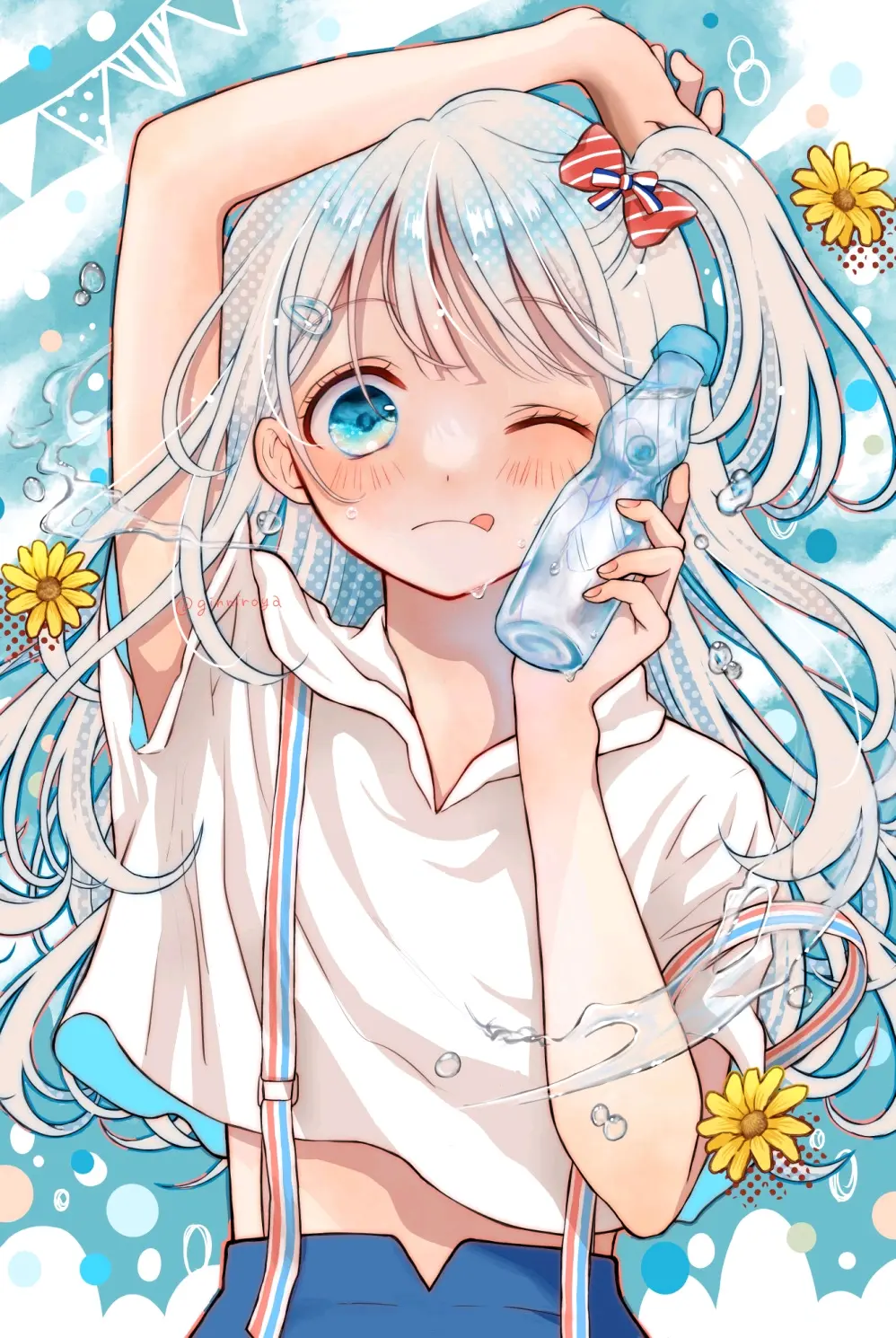 清爽滋味 – 弹珠汽水插画特辑