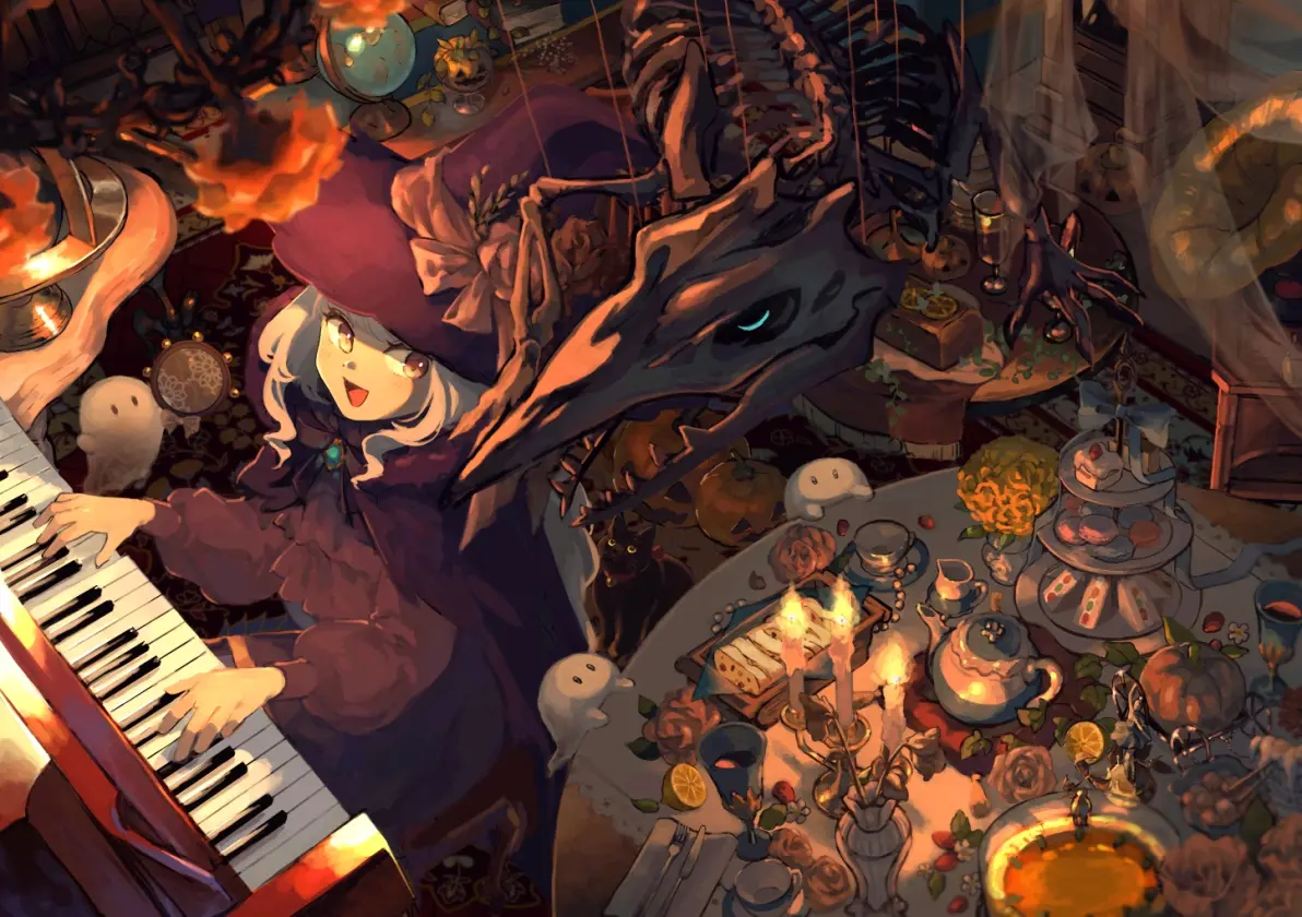 婉转旋律 – 钢琴插画特辑