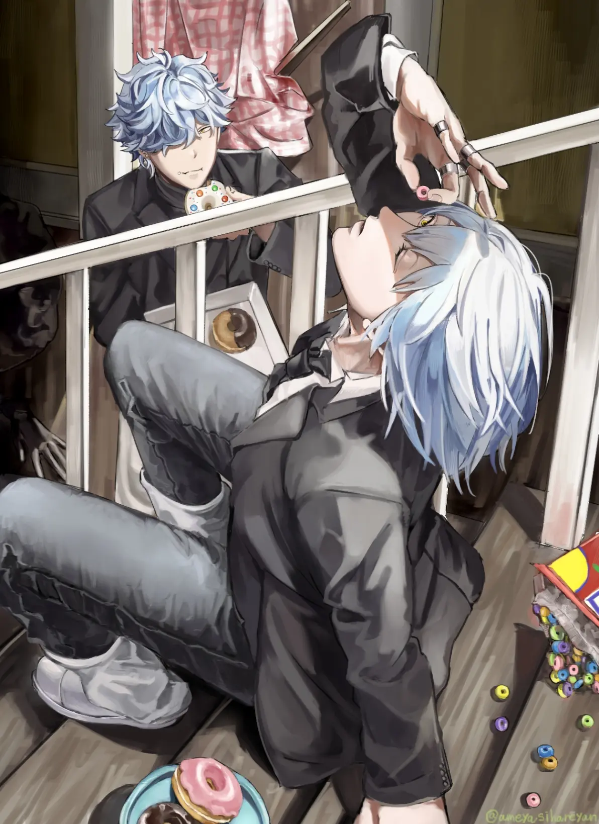 可爱造型♡ – 甜甜圈插画特辑