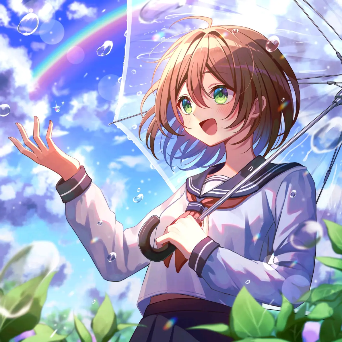 七彩拱桥♪ – 彩虹插画特辑