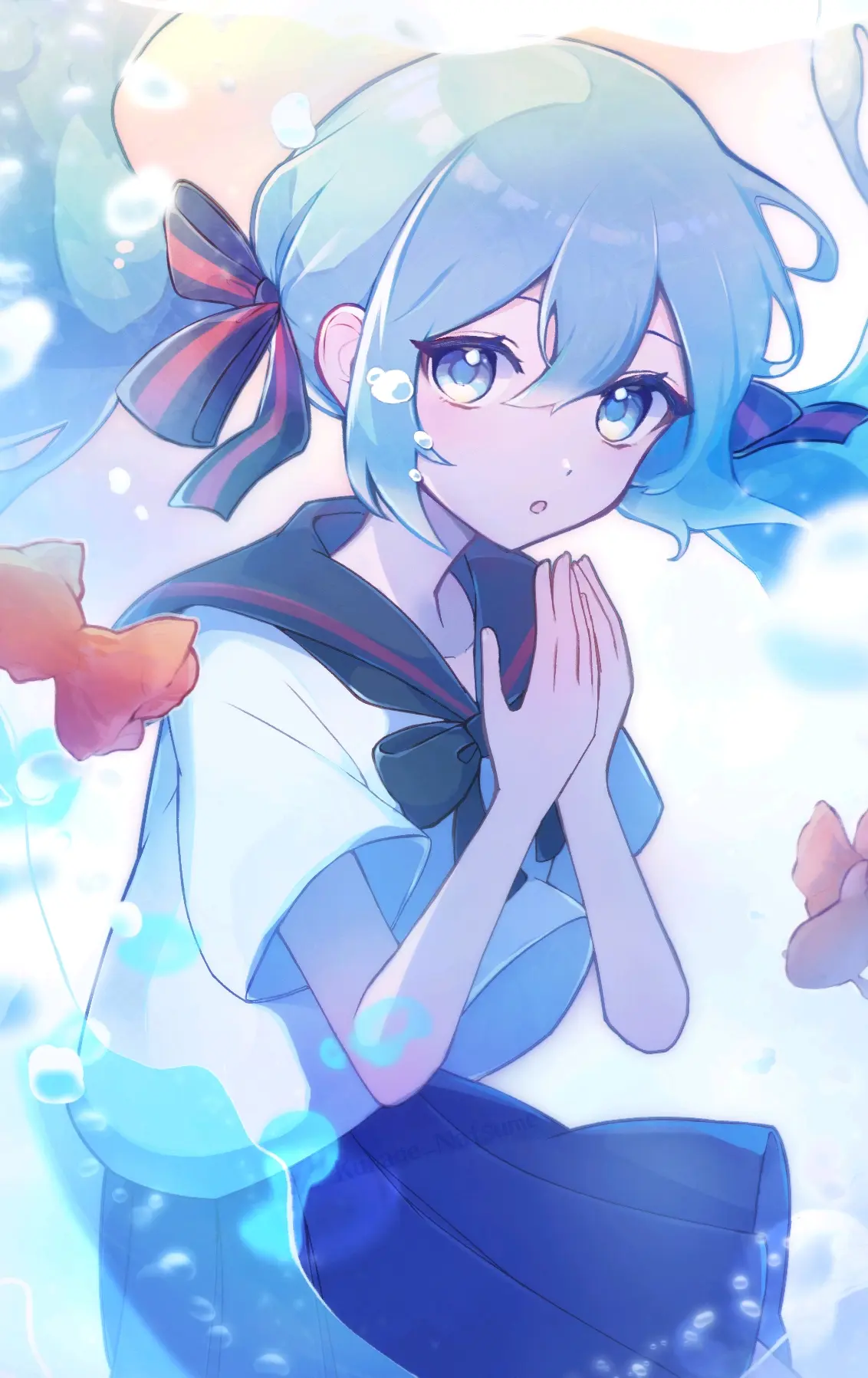 满溢的透明感 – 「#瓶未来」插画特辑