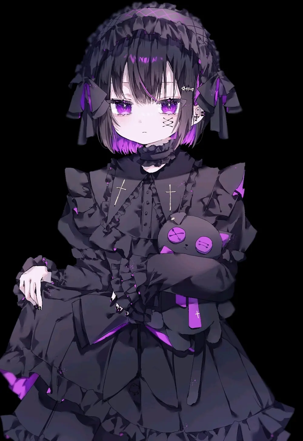 优雅暗黑风♡ -哥特萝莉塔插画特辑