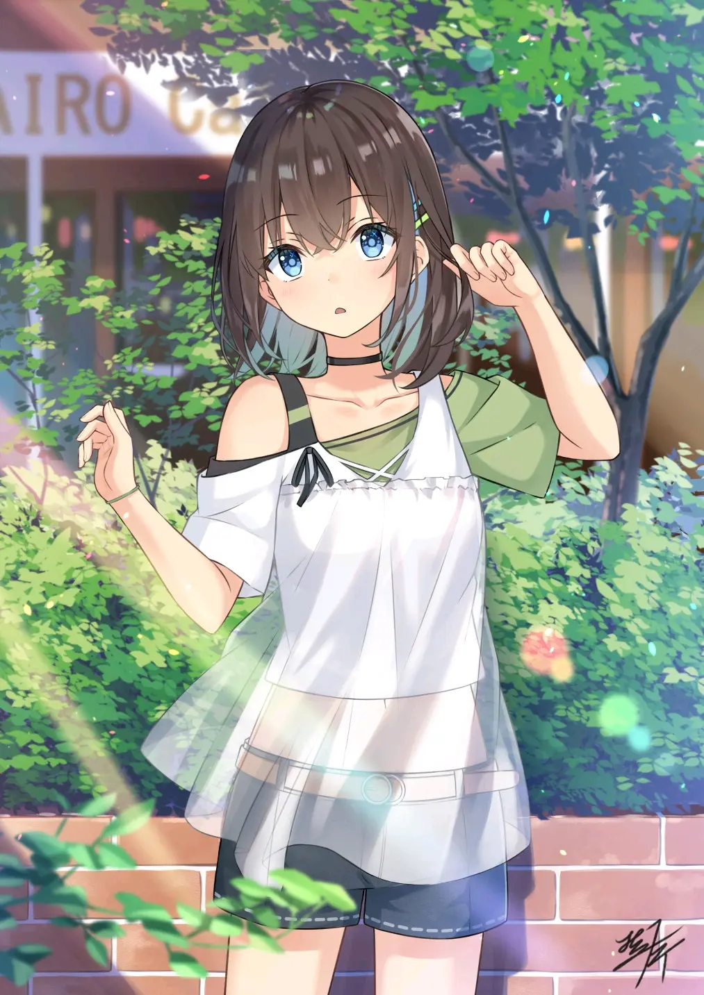 穿上透明感 – 透视装插画特辑