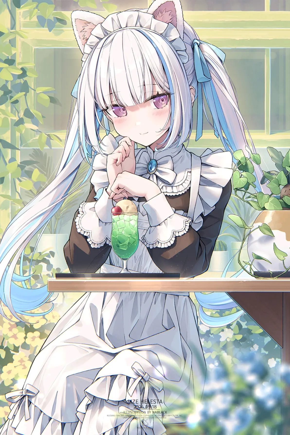 甜蜜又清爽♡ – 冰淇淋汽水插画特辑