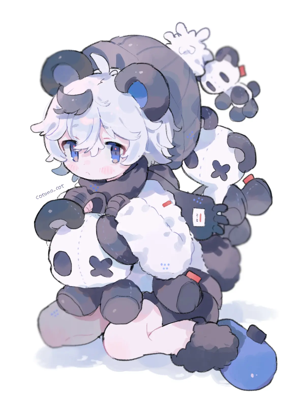 可爱满点♡ – 熊猫插画特辑