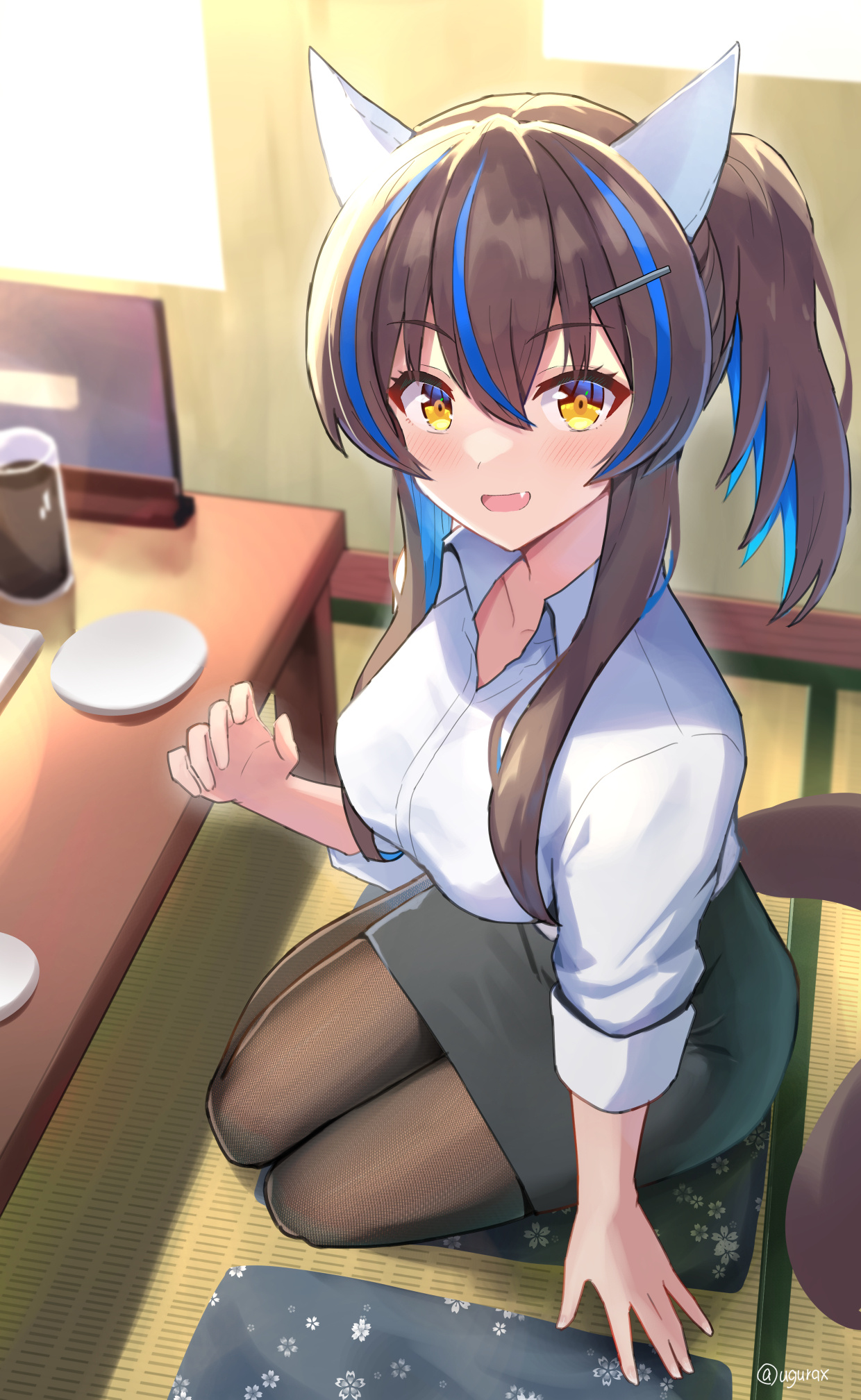 日本画师うぐら的插画作品推荐 快乐的辣妹马娘！