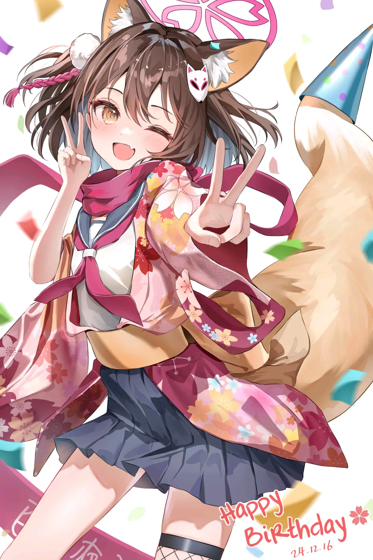 双倍快乐♪ – 双剪刀手插画特辑