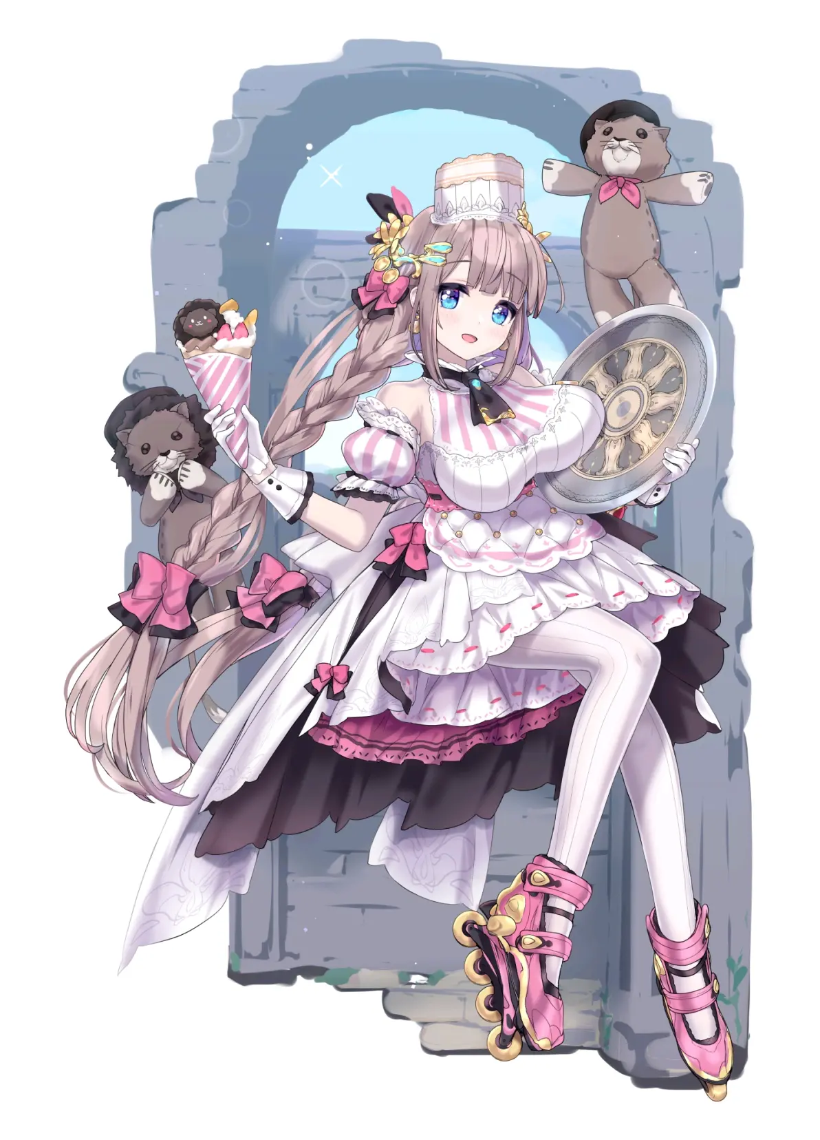 将所有甜蜜轻轻包裹♡ – 可丽饼插画特辑