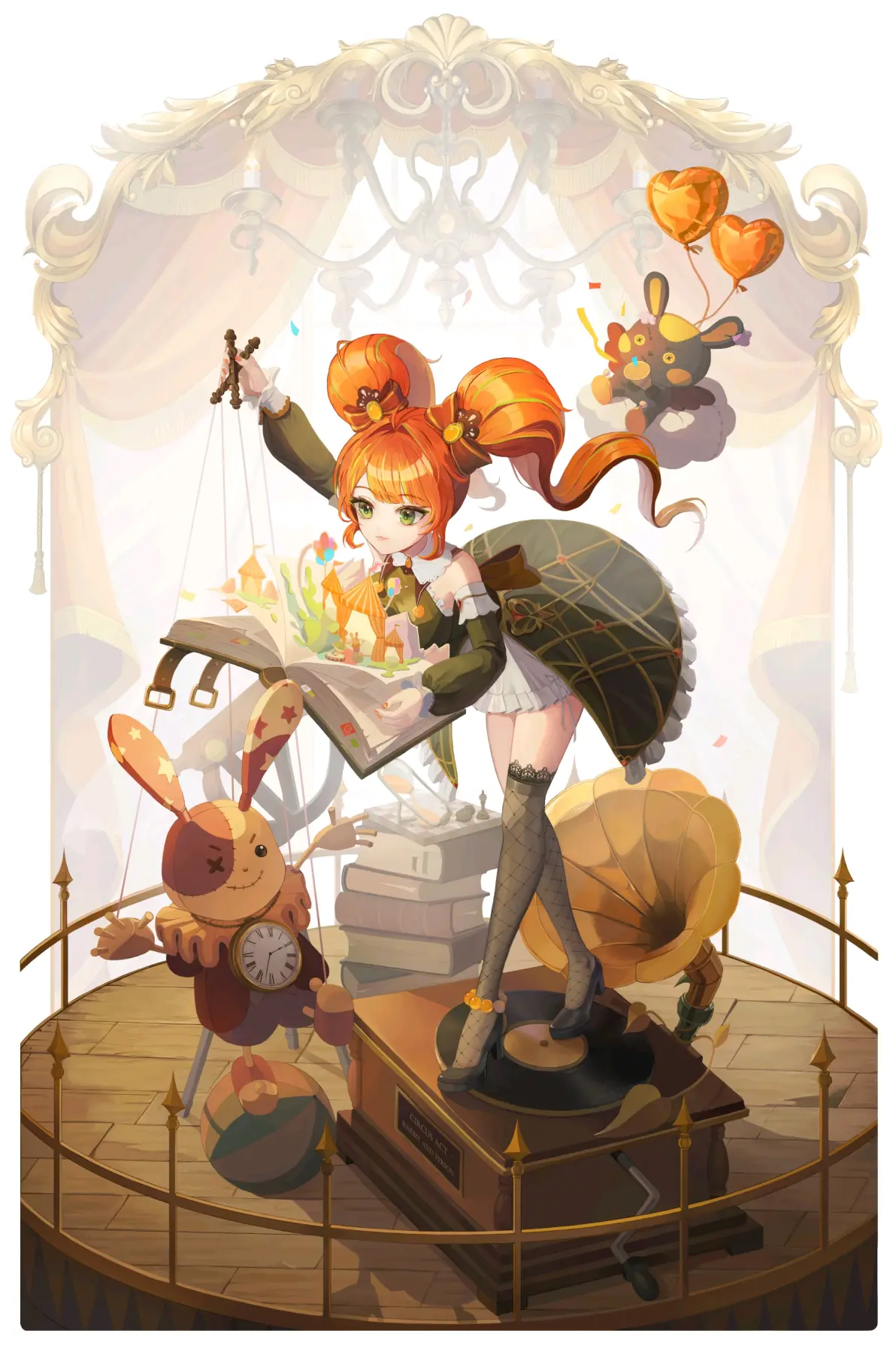 视觉盛宴 – 马戏团插画特辑