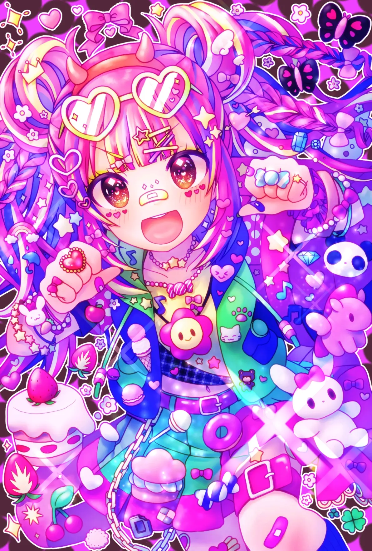 通通放上去就对了♪ – 「#过度装饰」插画特辑