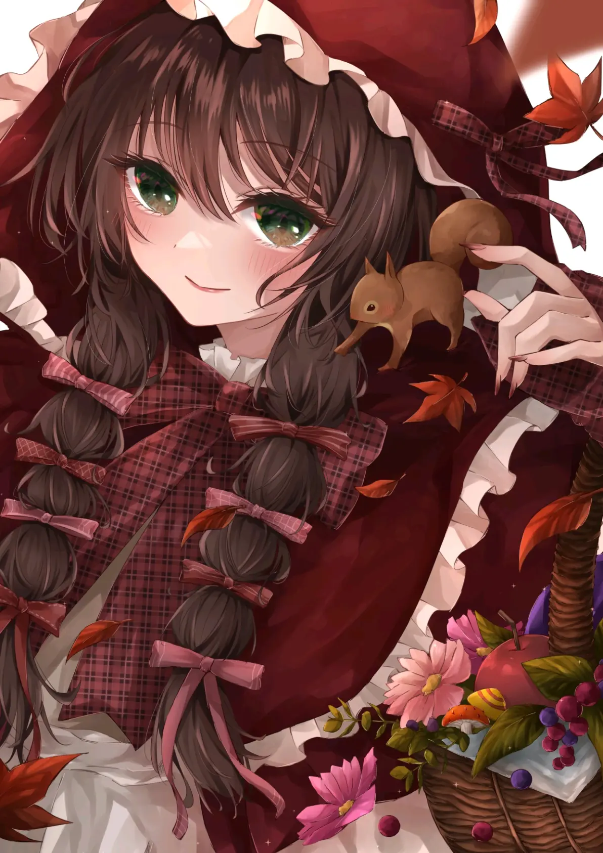 路上要小心 – 小红帽插画特辑