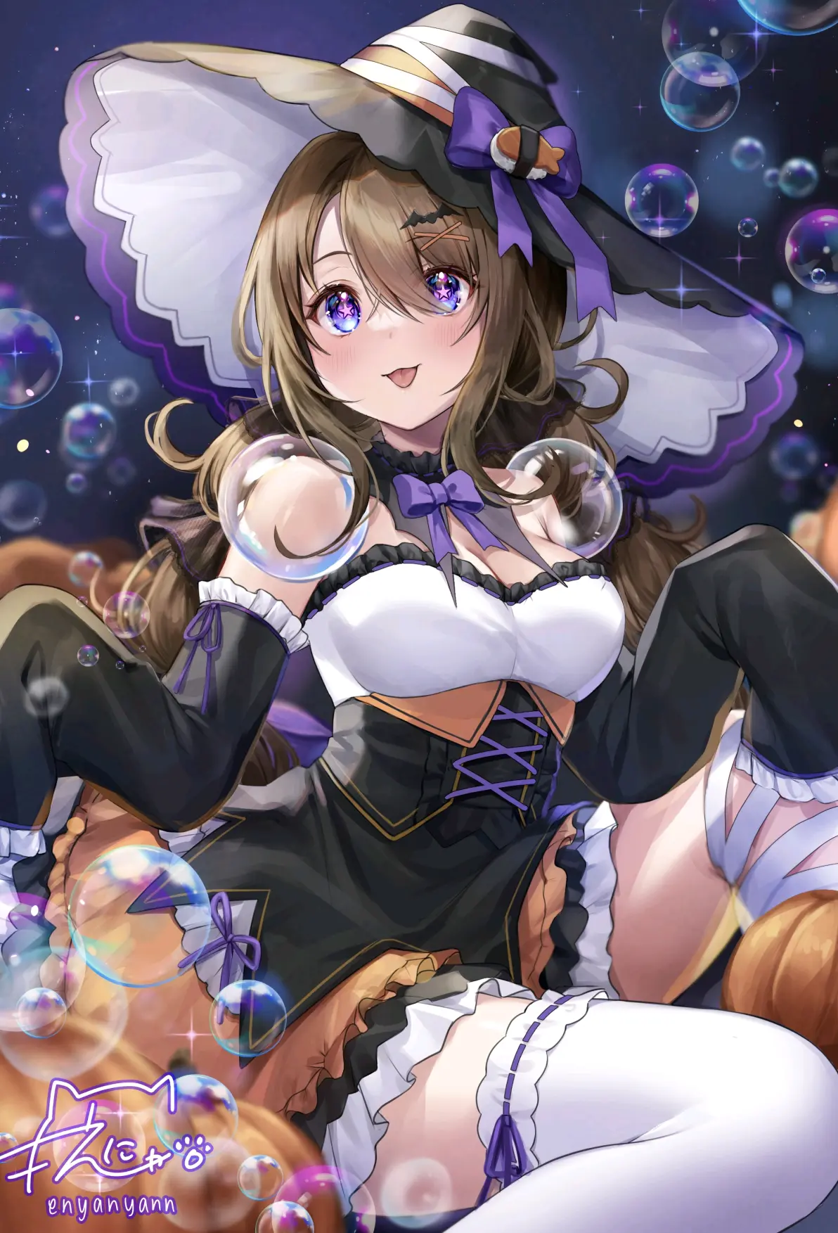 短暂的虹色光辉 – 肥皂泡插画特辑