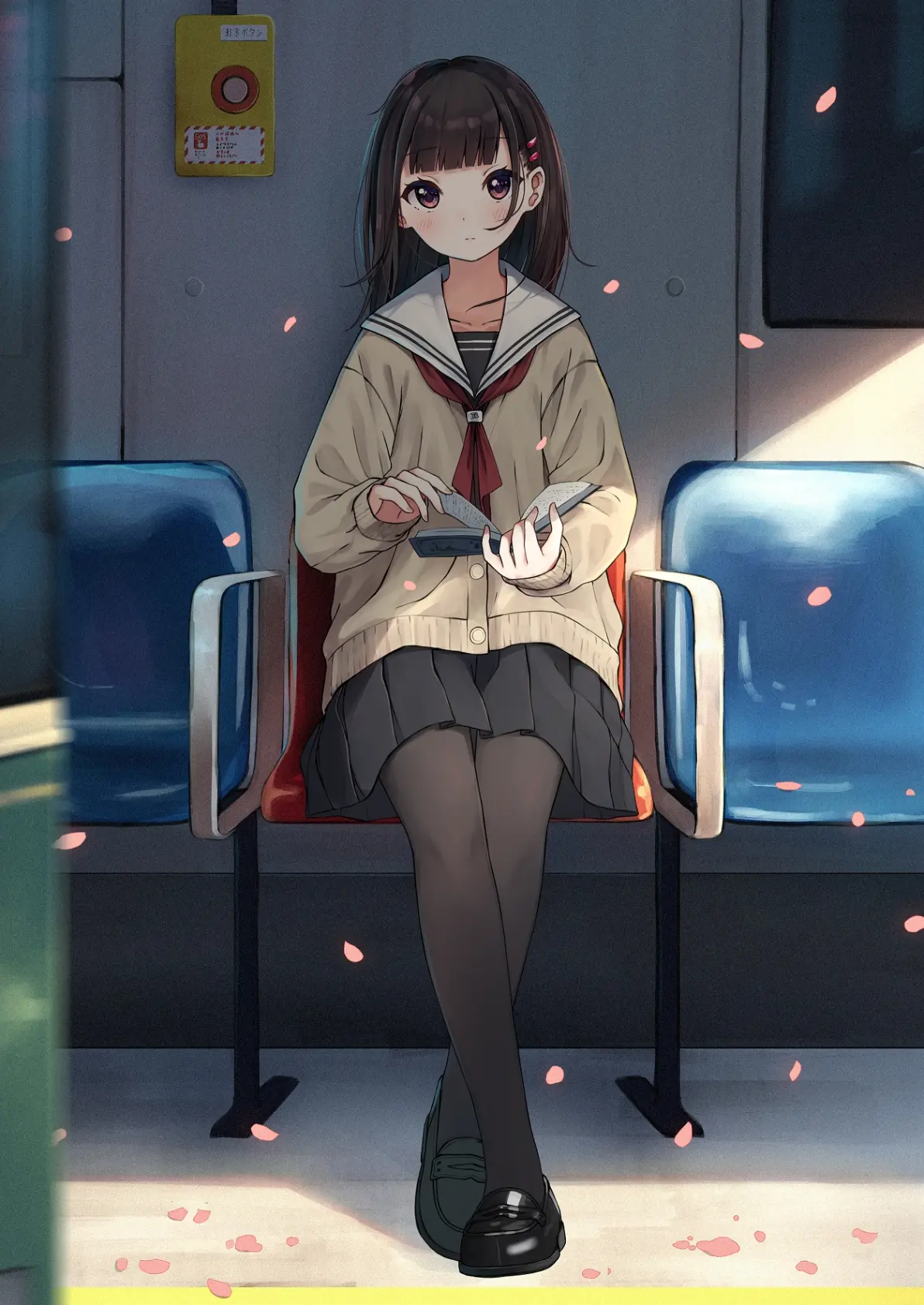 展现自我风采♡ – 齐刘海插画特辑