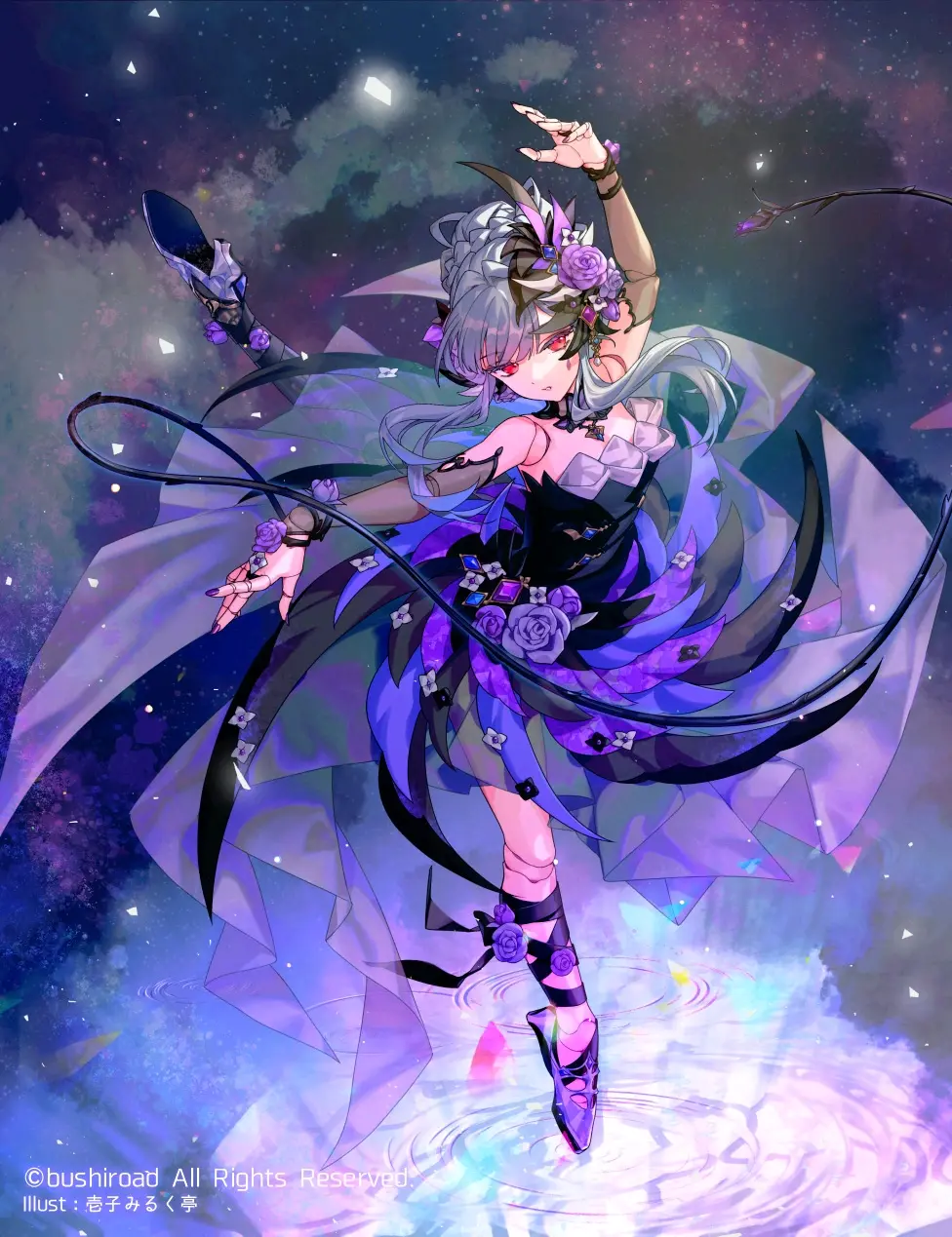 美丽肩线♡ – 无肩带上衣插画特辑