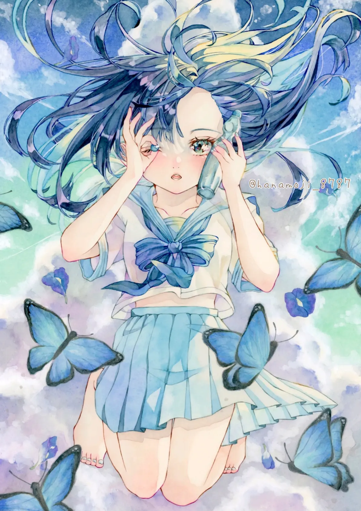 清爽滋味 – 弹珠汽水插画特辑