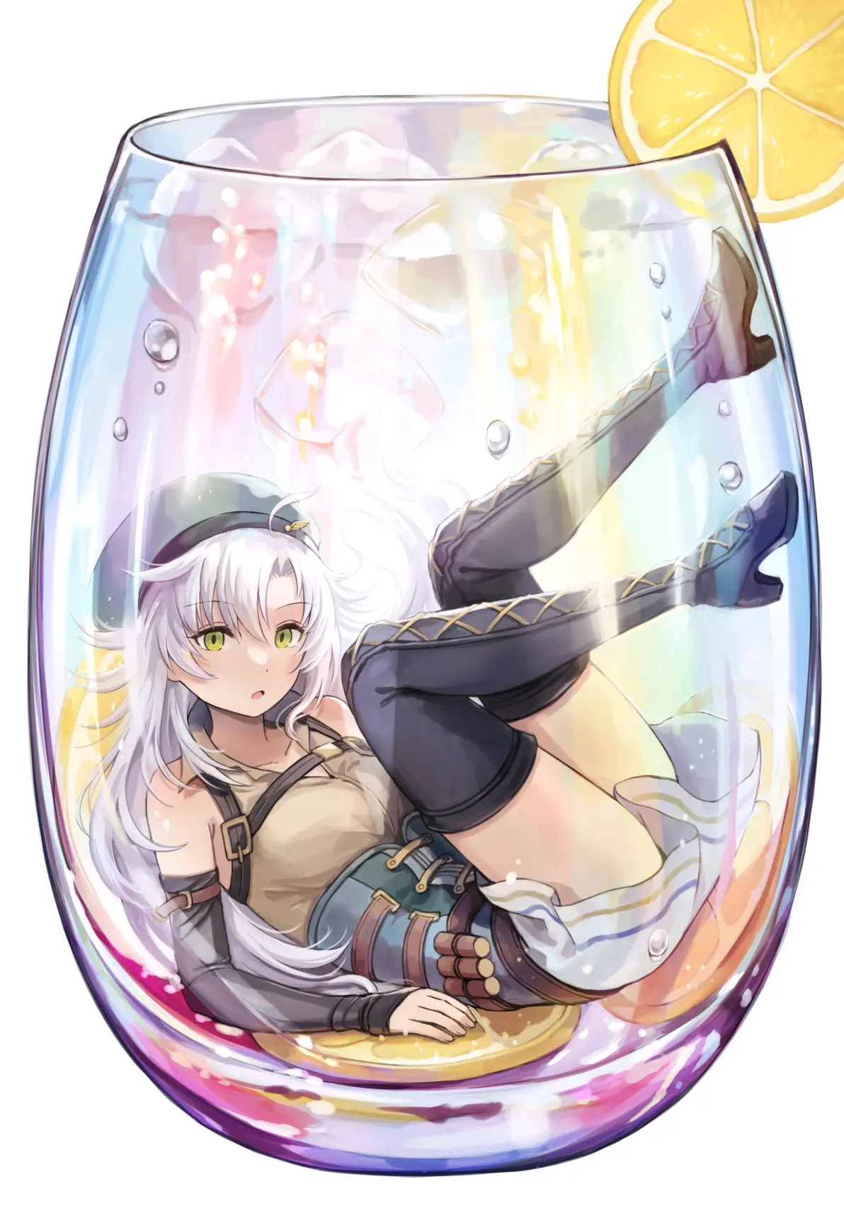 透明的面纱 – 玻璃中的世界插画特辑