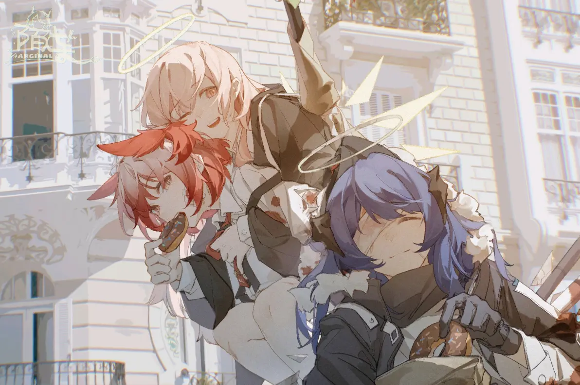 可爱造型♡ – 甜甜圈插画特辑