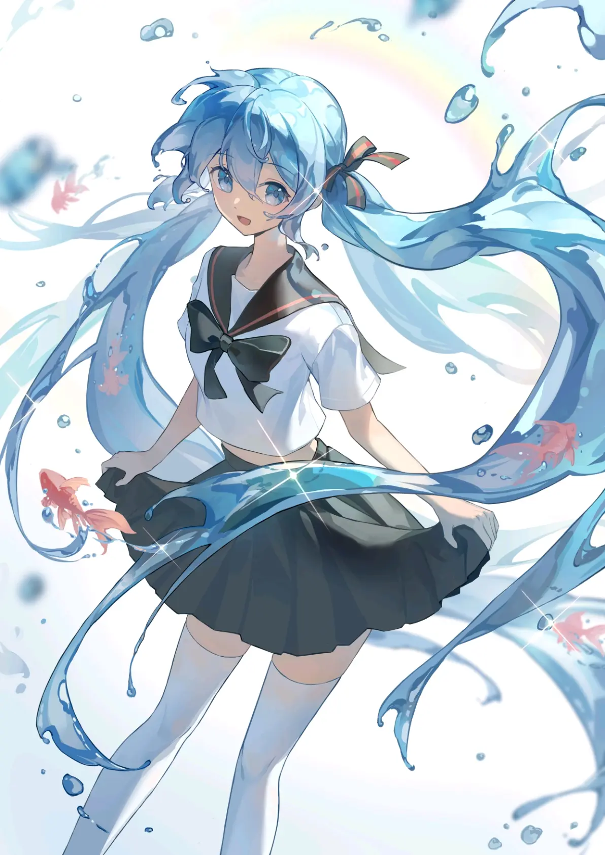 满溢的透明感 – 「#瓶未来」插画特辑