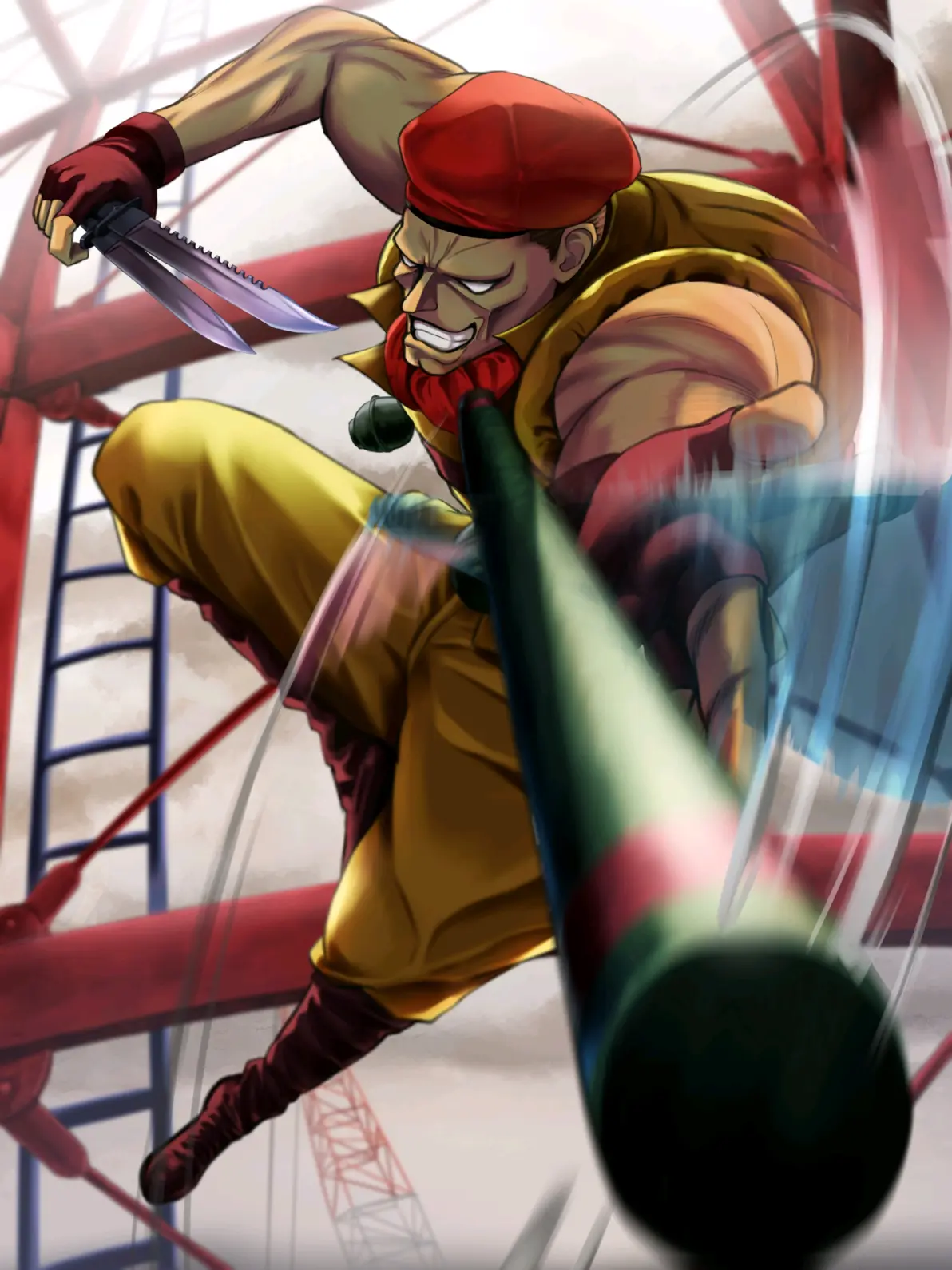 冰冷的光芒 – 刀具插画特辑