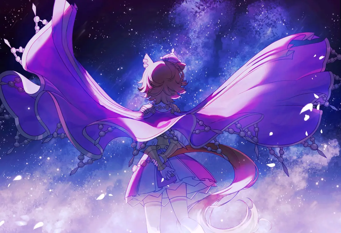 凝视彼方 – 少女背影插画特辑