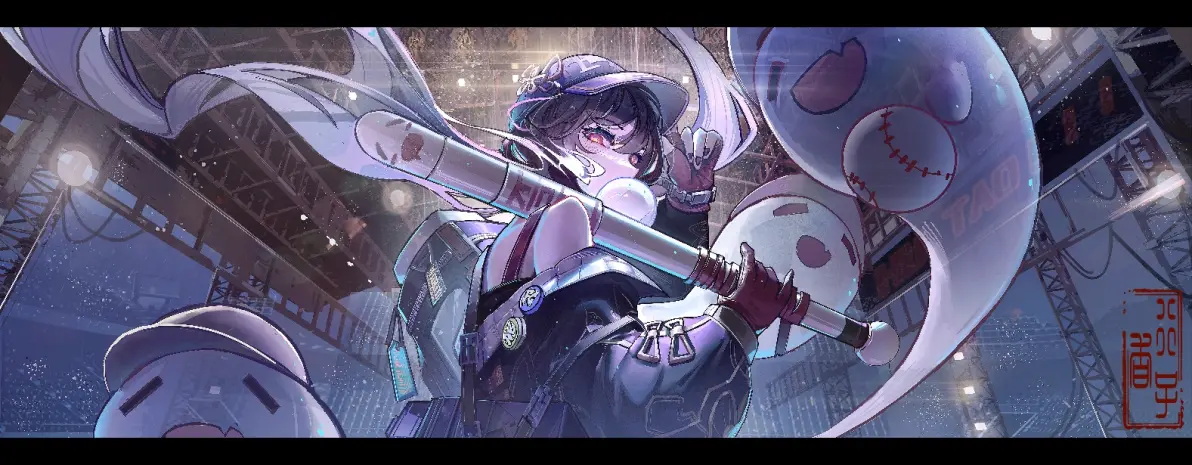 运动感十足♡ – 鸭舌帽插画特辑