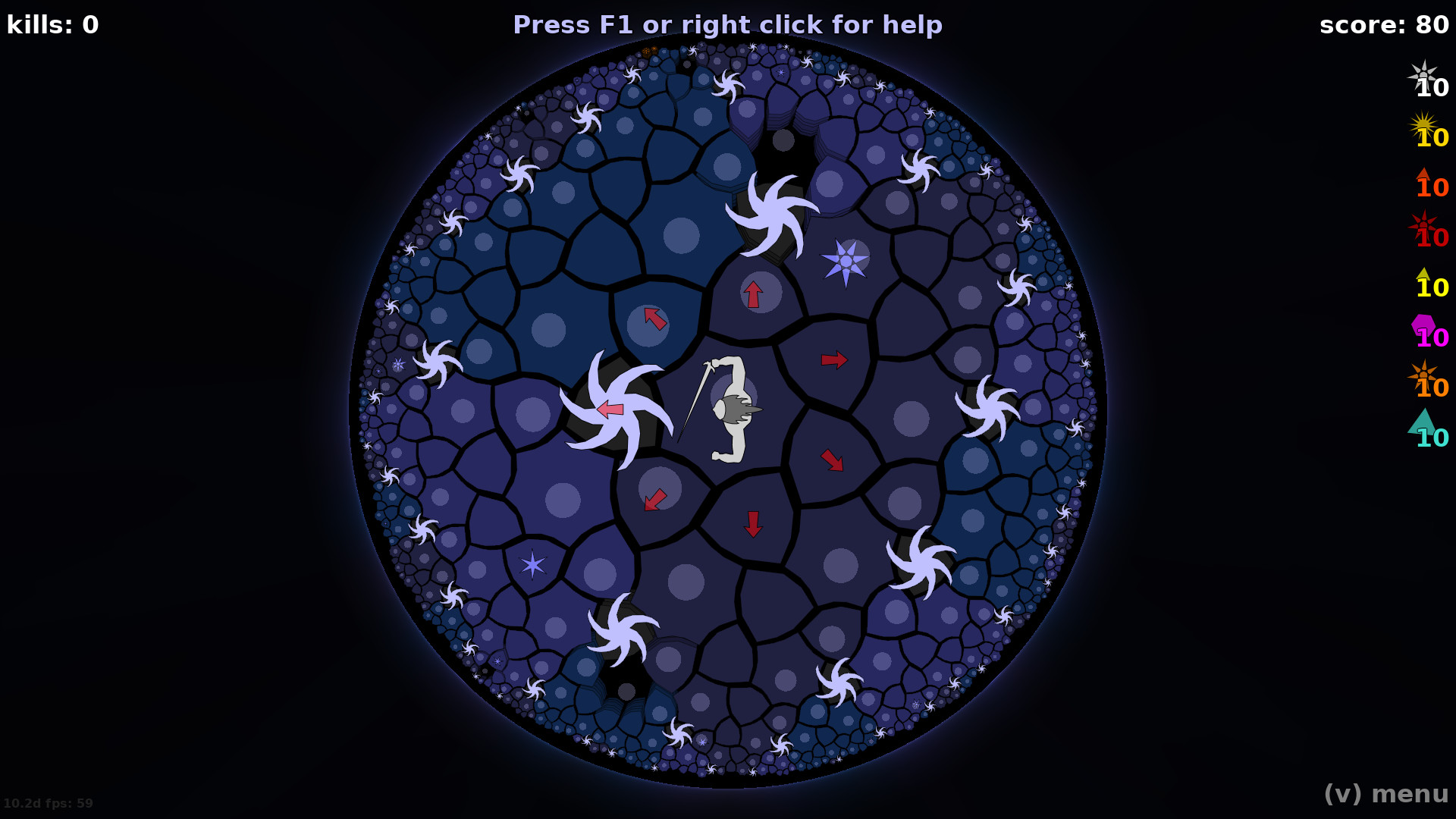 双曲肉鸽/HyperRogue