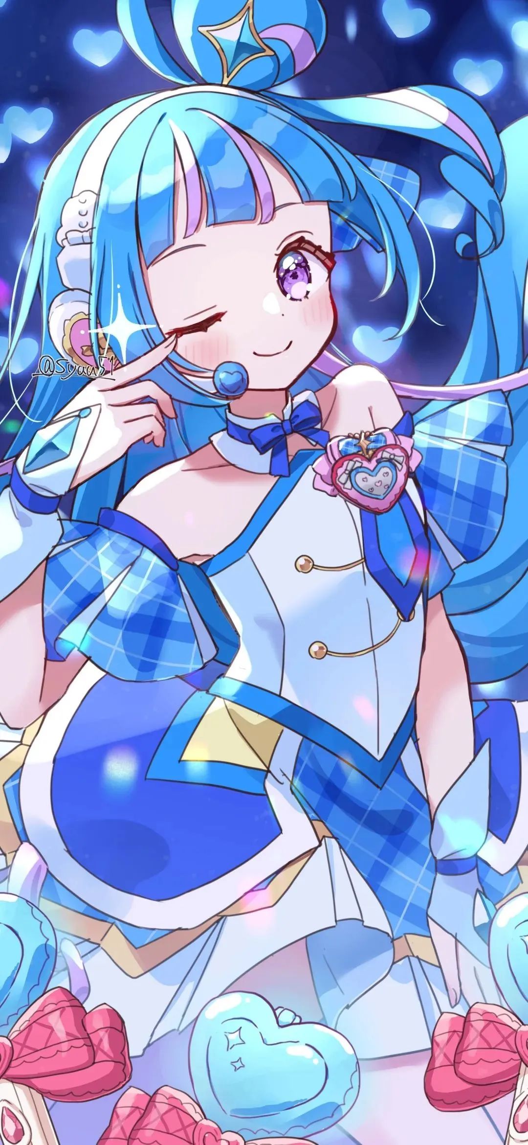 动漫壁纸 | 玫瑰藏于晚霞