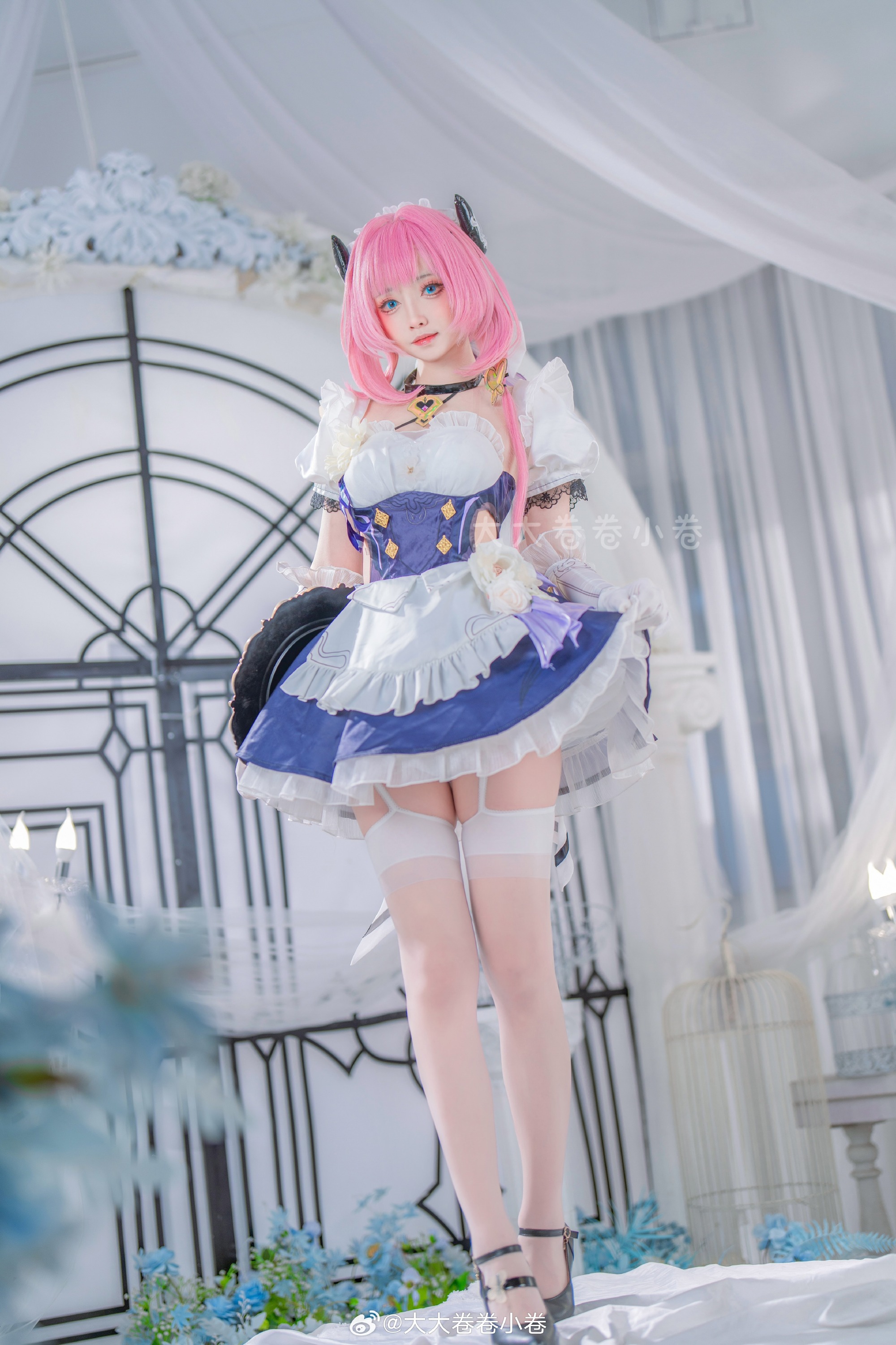 Cosplay | 嗨想我了嘛！宇宙第一美少女爱莉希雅来了哦❤️～