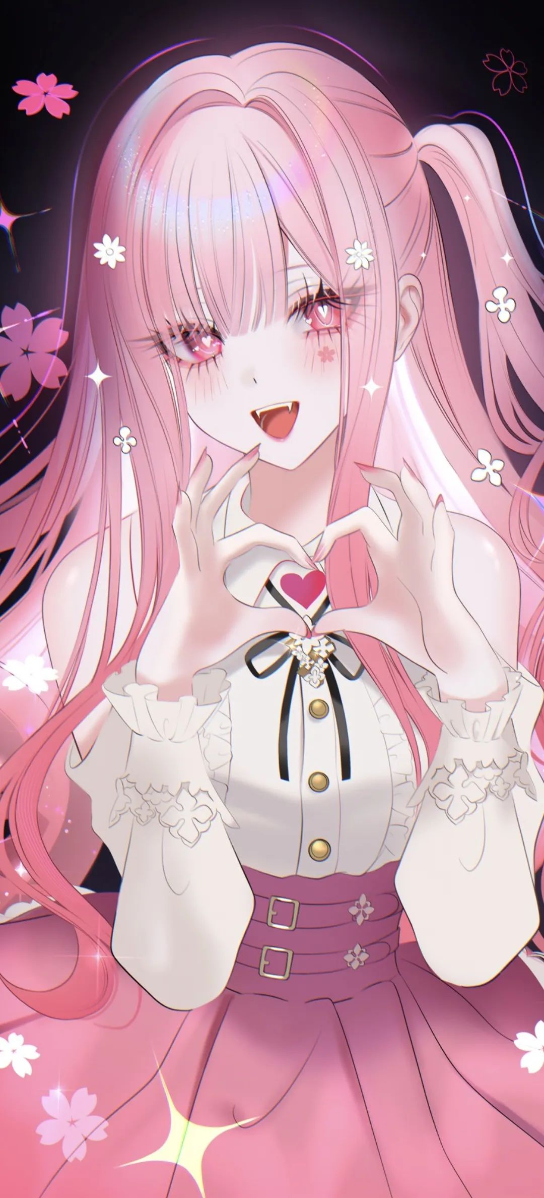 动漫壁纸 | 落花眠去，风拾起它的梦