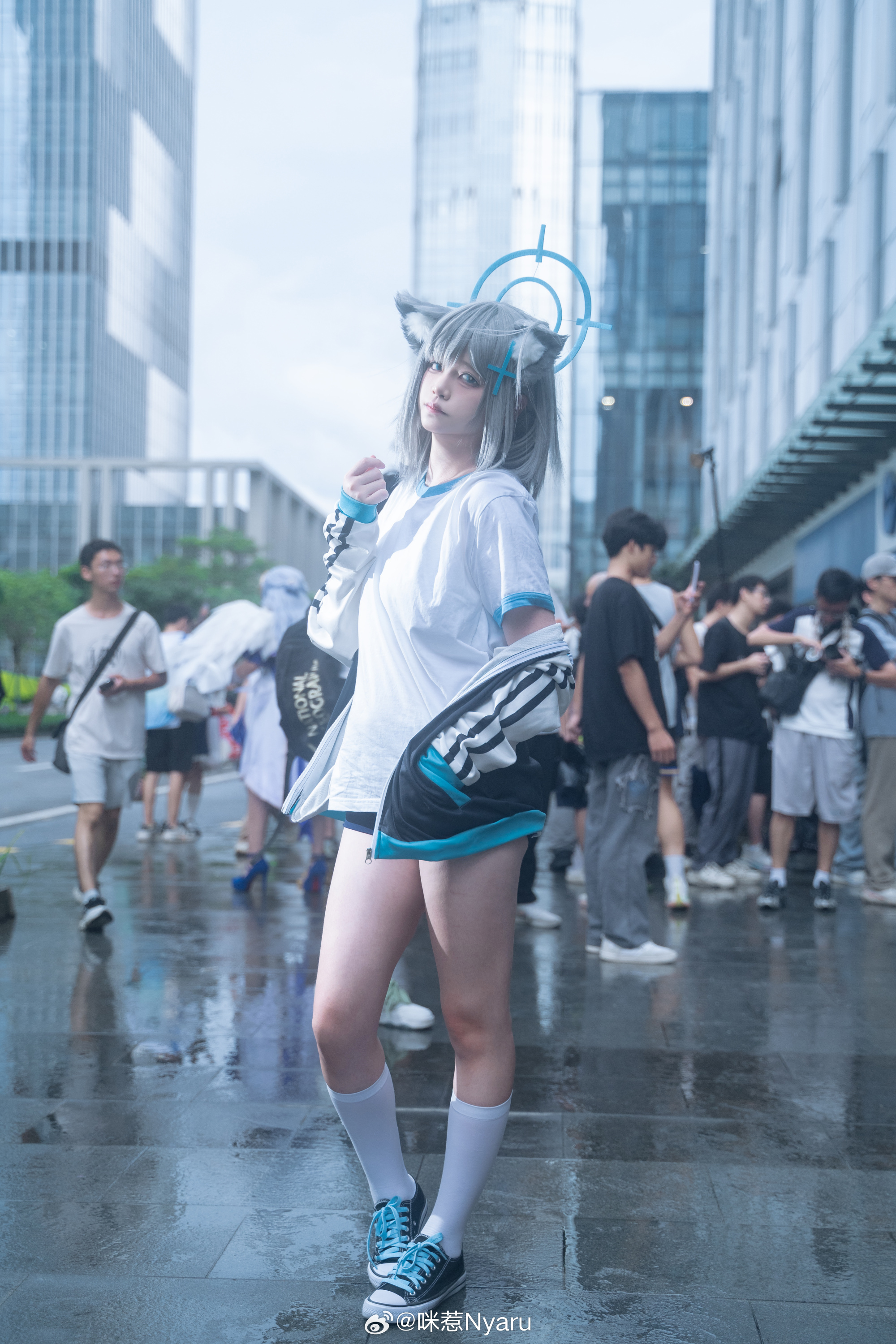 Cosplay｜蔚蓝档案 砂狼白子@咪惹Nyaru