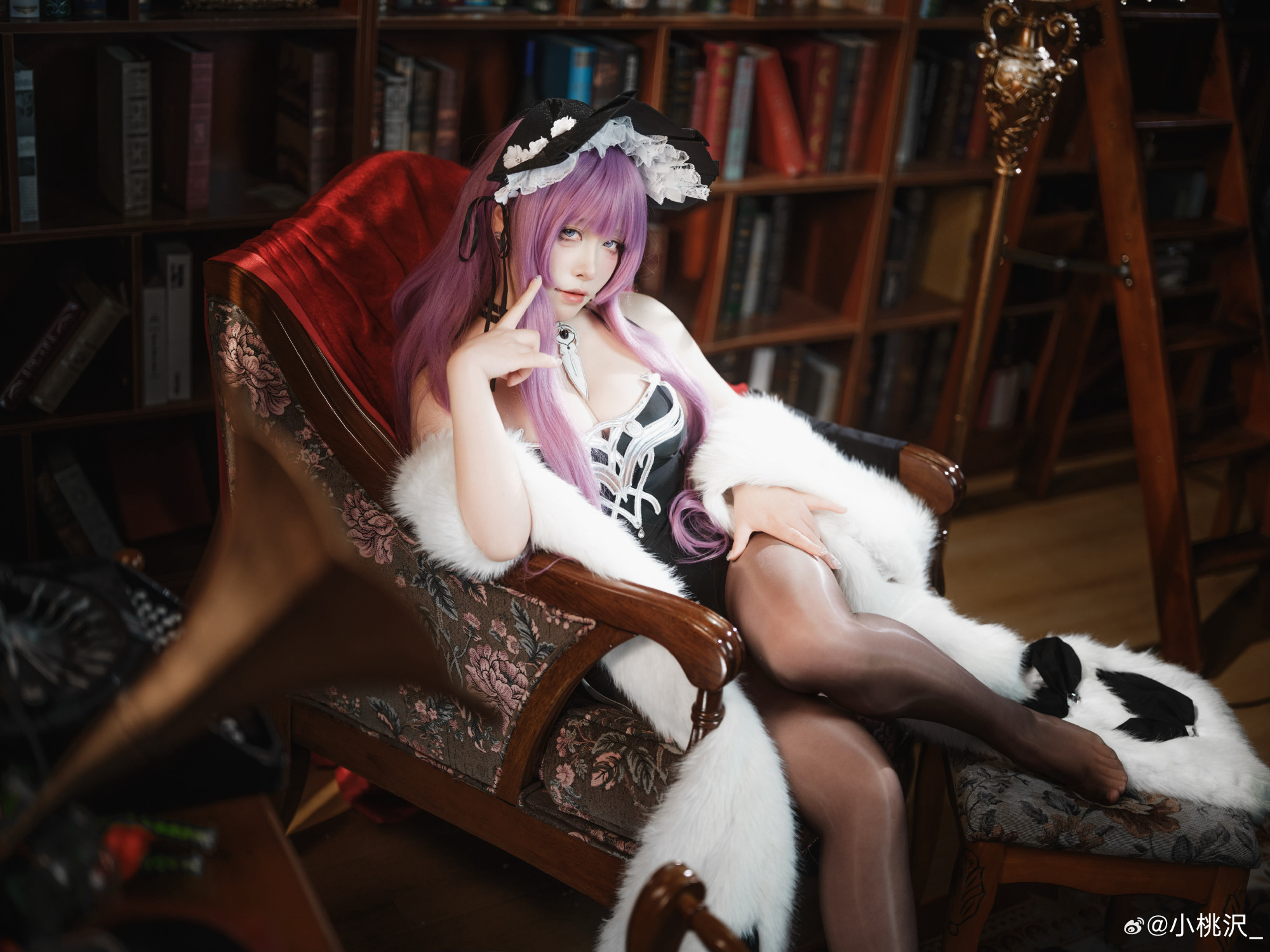 Cosplay｜塔什干·独属于你的邀约💜 碧蓝航线@小桃沢