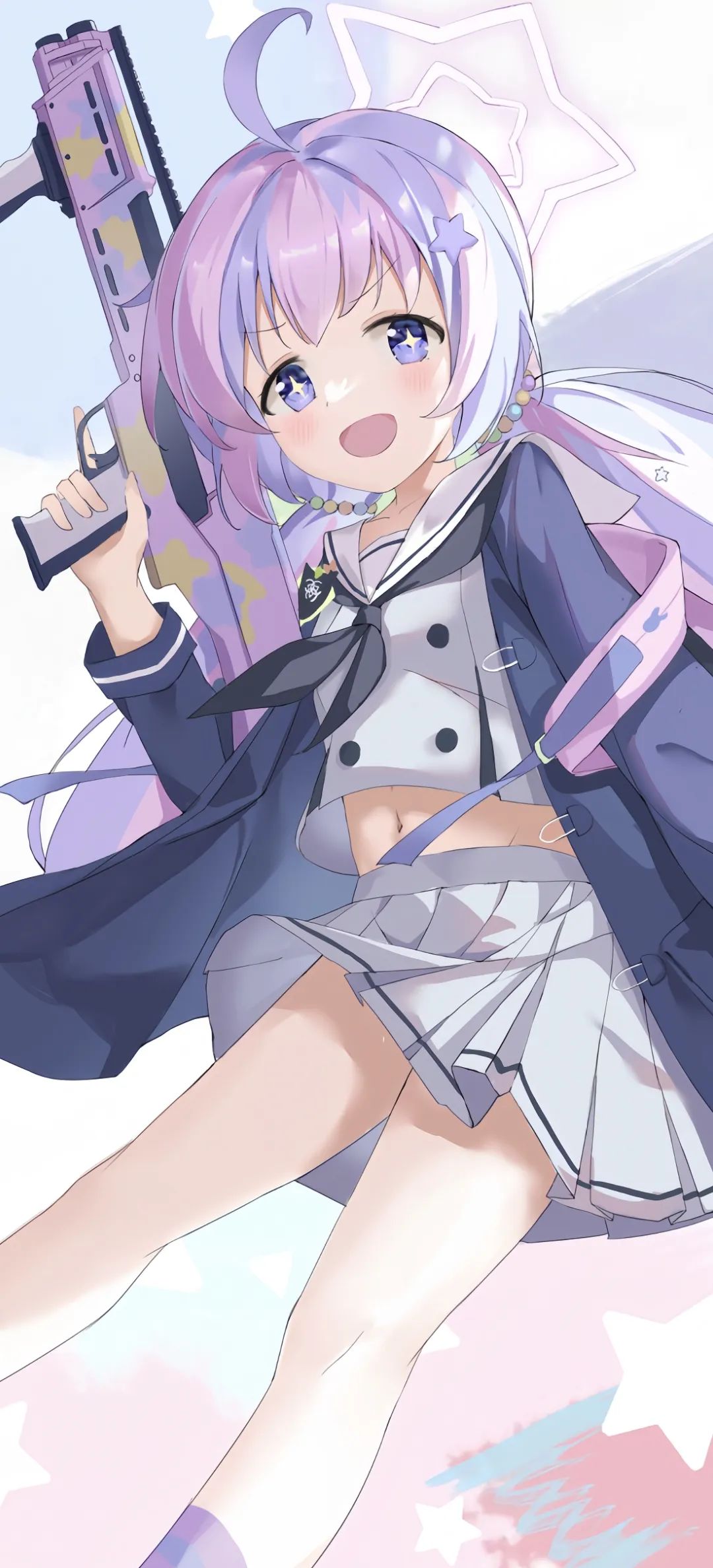 动漫壁纸 | 云絮蘸了暮色