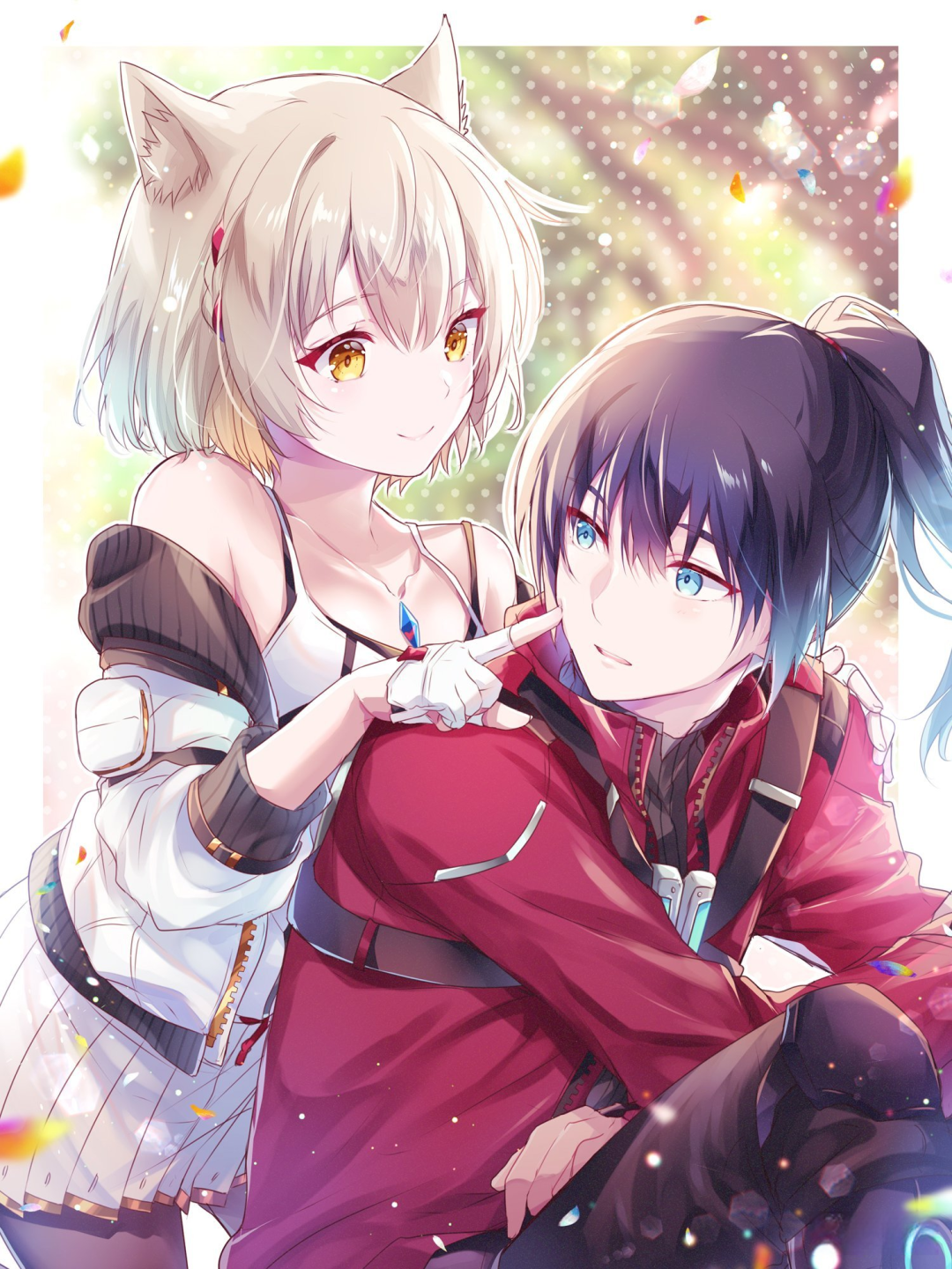 动漫壁纸 | 花影摇曳，心事如烟，思念在风中飘散