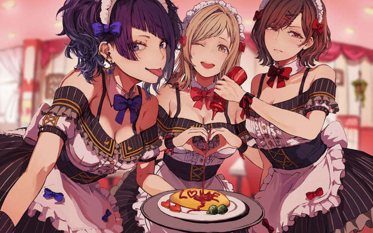 垂涎三尺♡ – 蛋包饭插画特辑