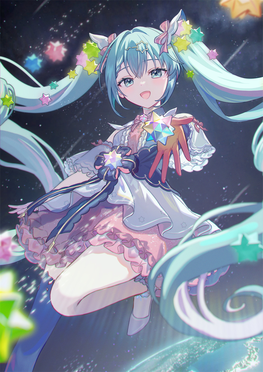 我们仰望着同一片天空却看着不同的地方