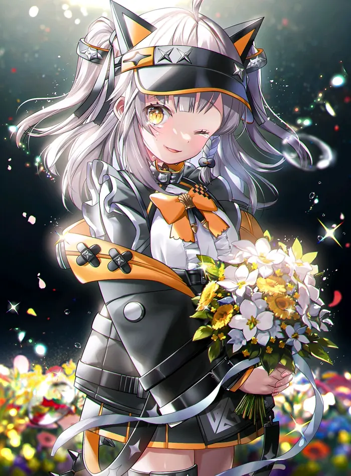 清新绽放 – 白色花卉插画特辑