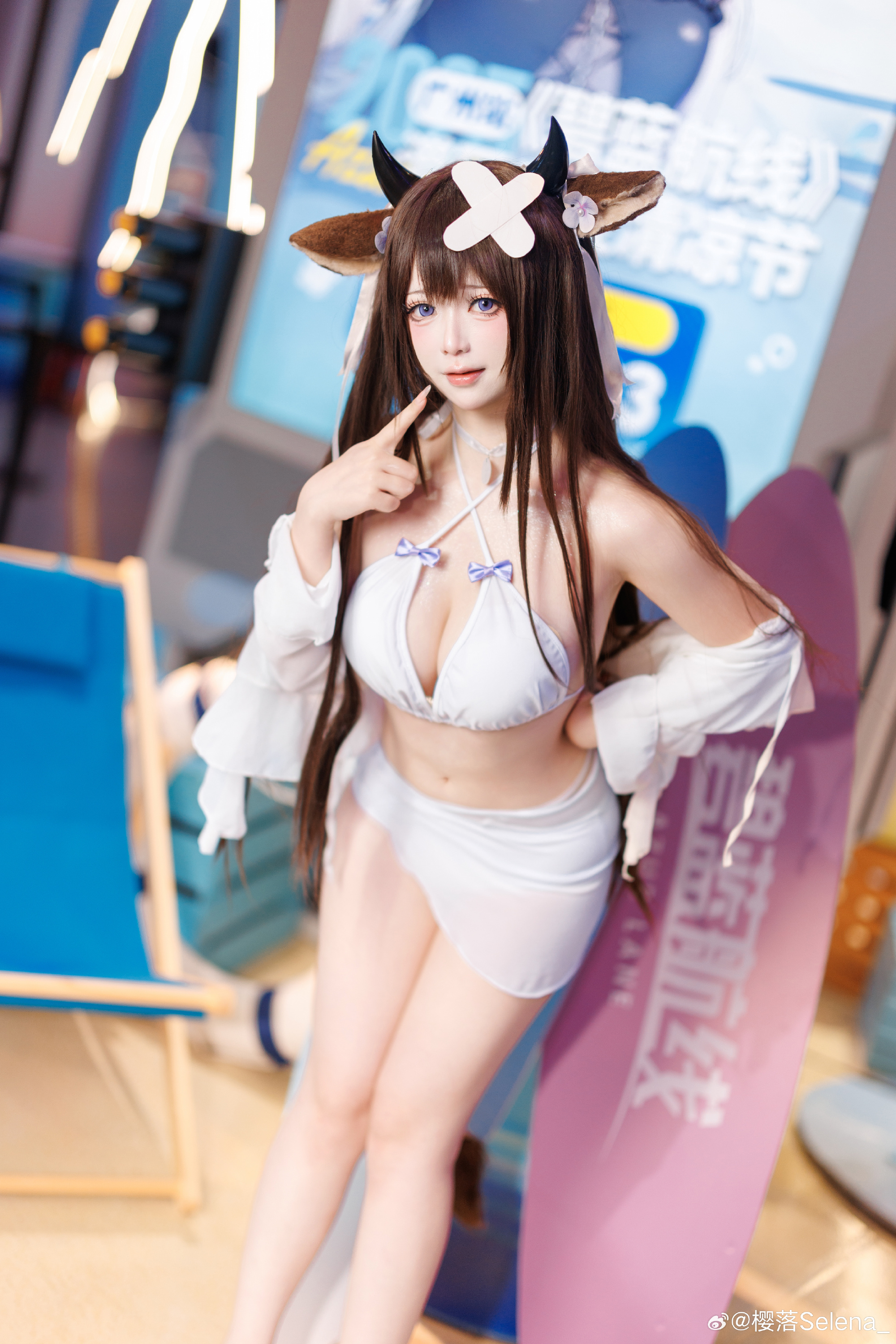 Cosplay｜指挥官，欢迎回港~！ ​​​ 碧蓝航线 樫野@樱落Selena_