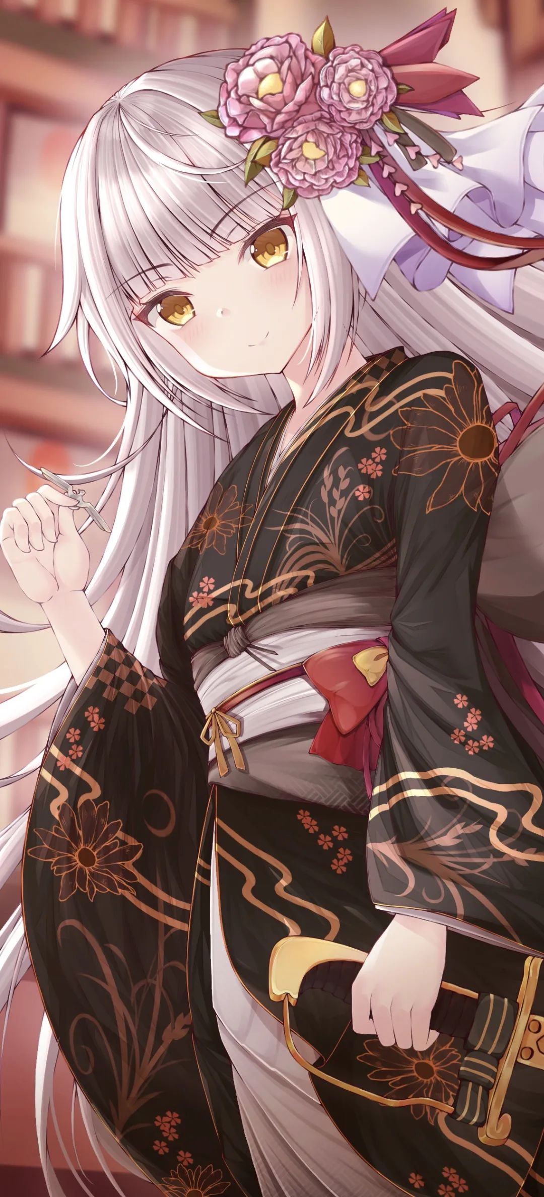 640-222.jpeg 动漫壁纸 | 晚霞轻吻着炊烟,温柔了整个黄昏