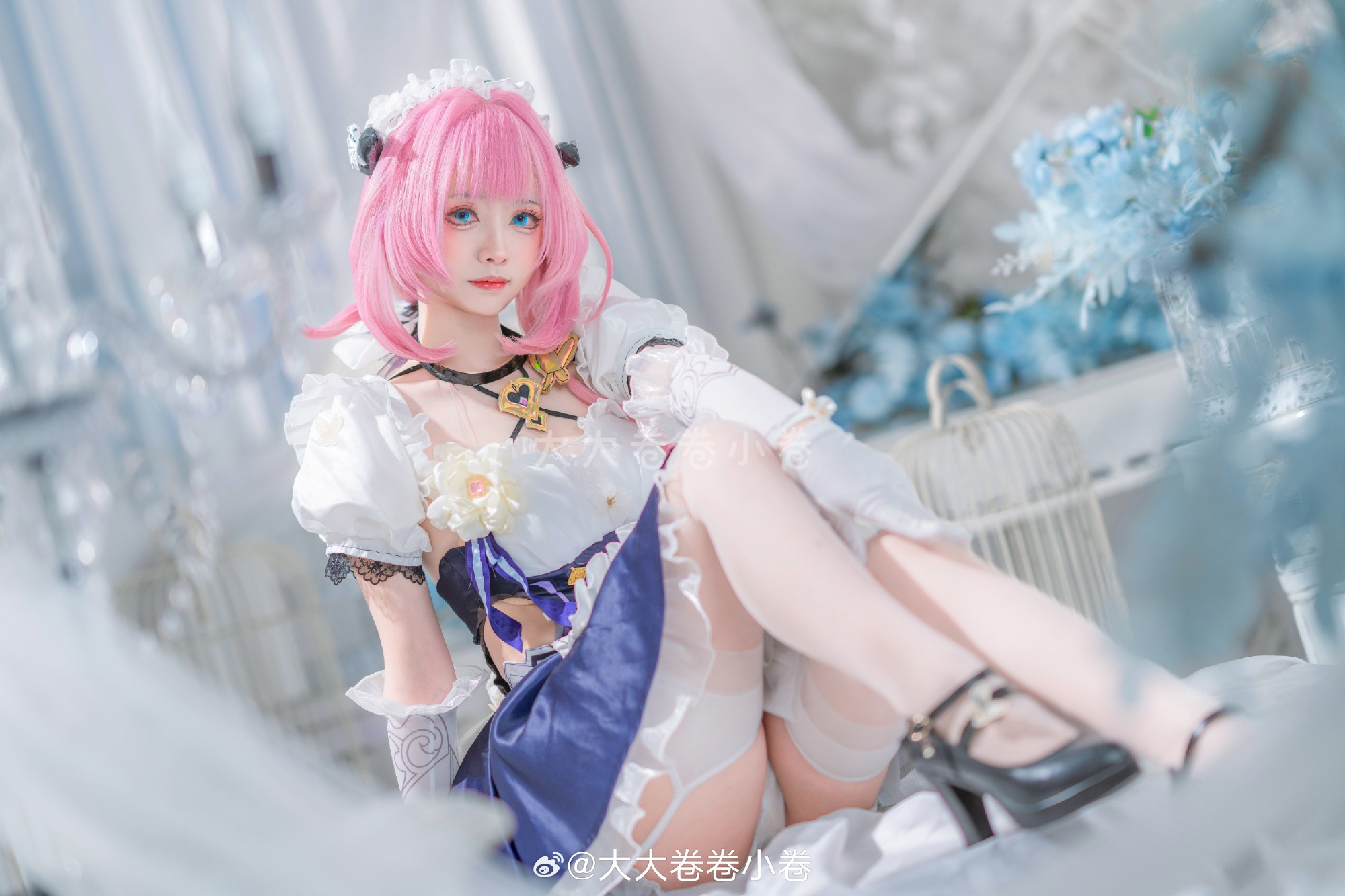 Cosplay | 嗨想我了嘛！宇宙第一美少女爱莉希雅来了哦❤️～