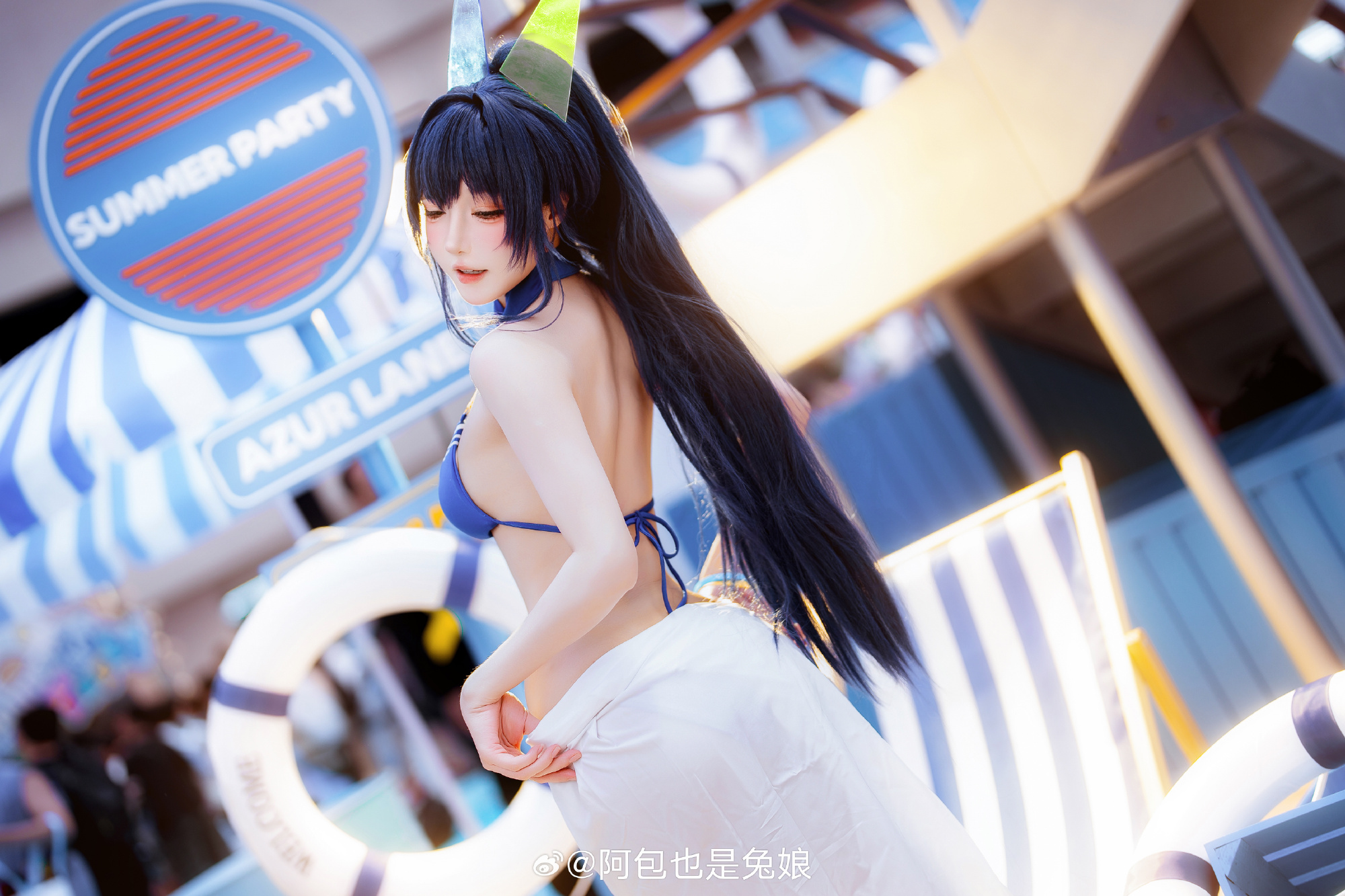 碧蓝航线COSPLAY  大惊喜！第二次出咱们花园啦