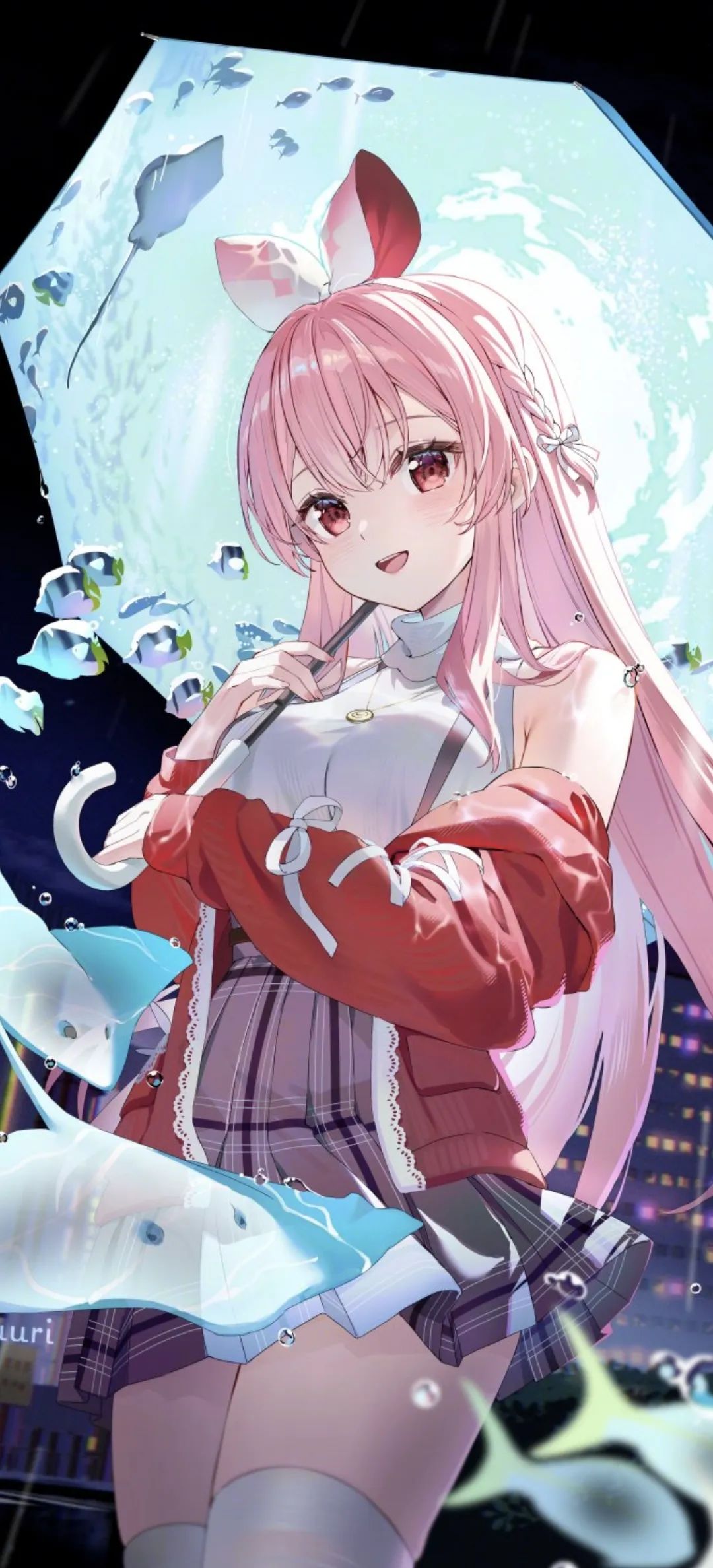 动漫壁纸 | 檐角风铃摇晃着，将心事寄给流云