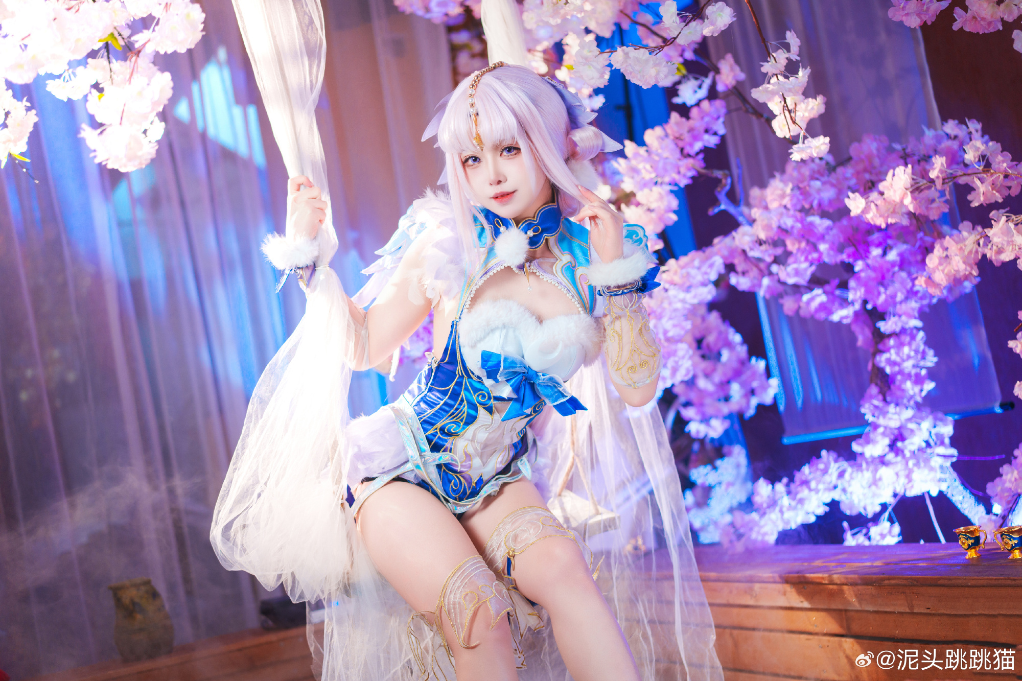 Cosplay｜永劫无间 殷紫萍 天禄瑞光@泥头跳跳猫