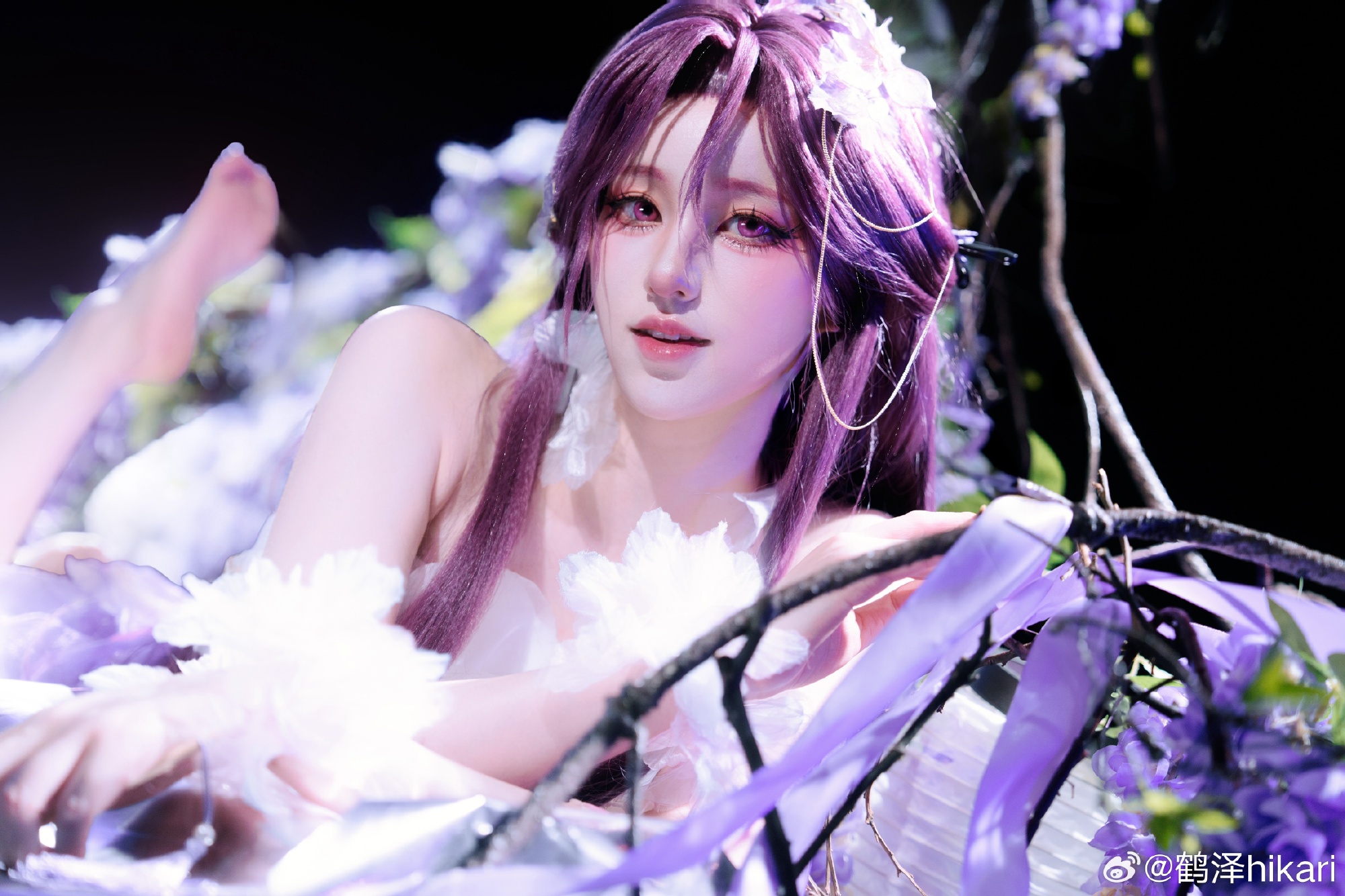 Cosplay｜若问春何处，怀中花簪落… 无期迷途 萦萦@鹤泽hikari