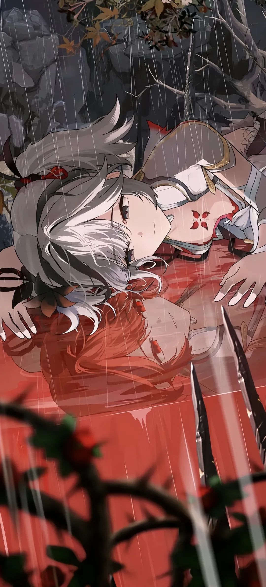 动漫壁纸 | 蜻蜓点水的瞬间，涟漪里藏着夏天的心事