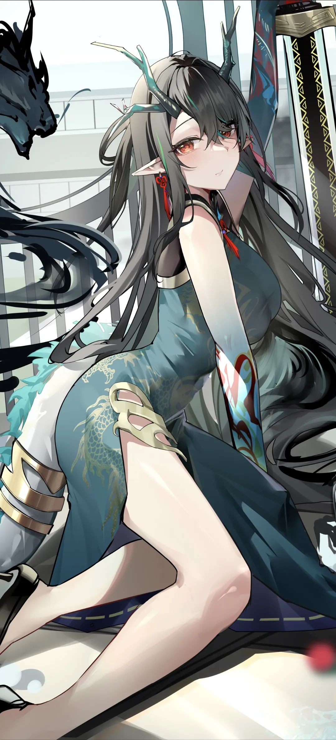 动漫壁纸 | 落花眠去，风拾起它的梦