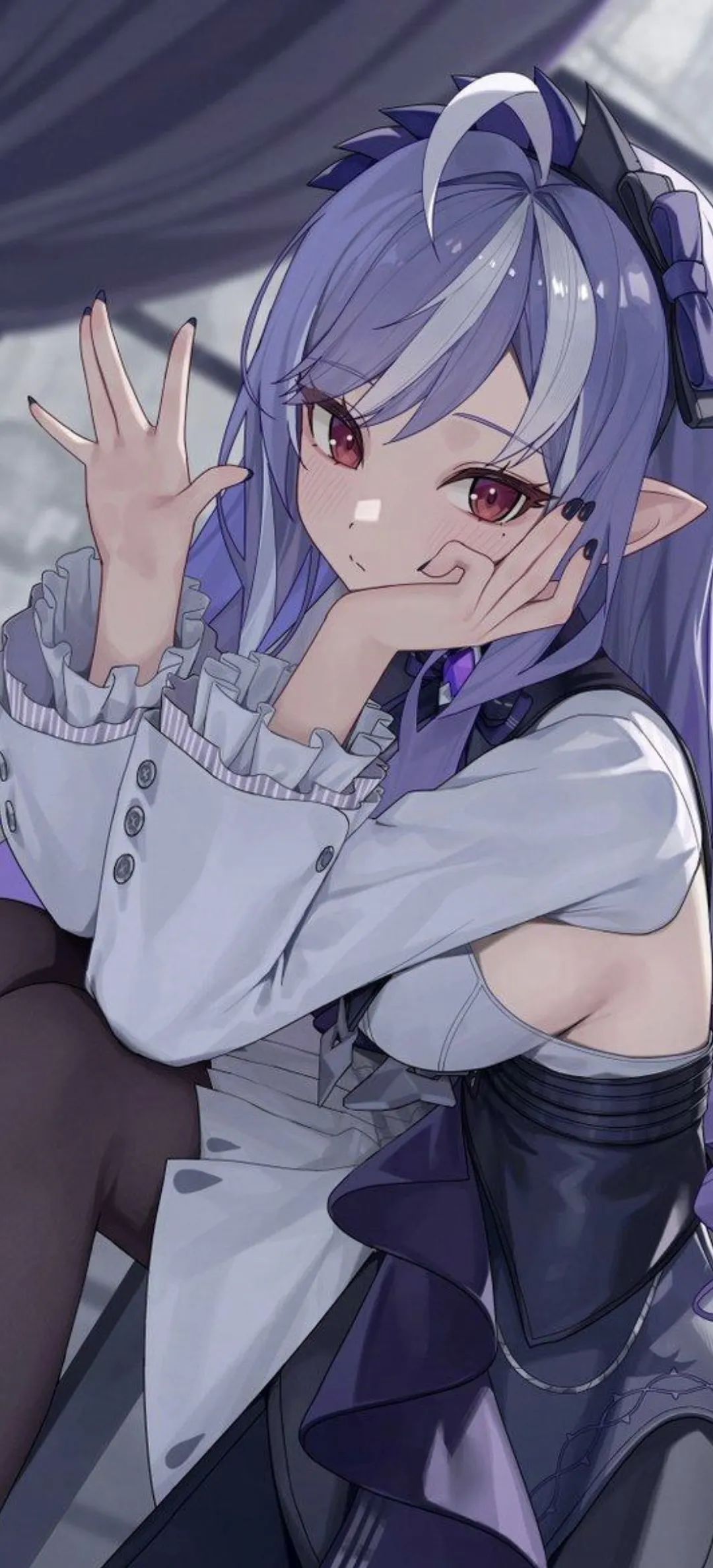 动漫壁纸 | 铅笔划在纸上，意外勾出了一朵正在绽放的小野花