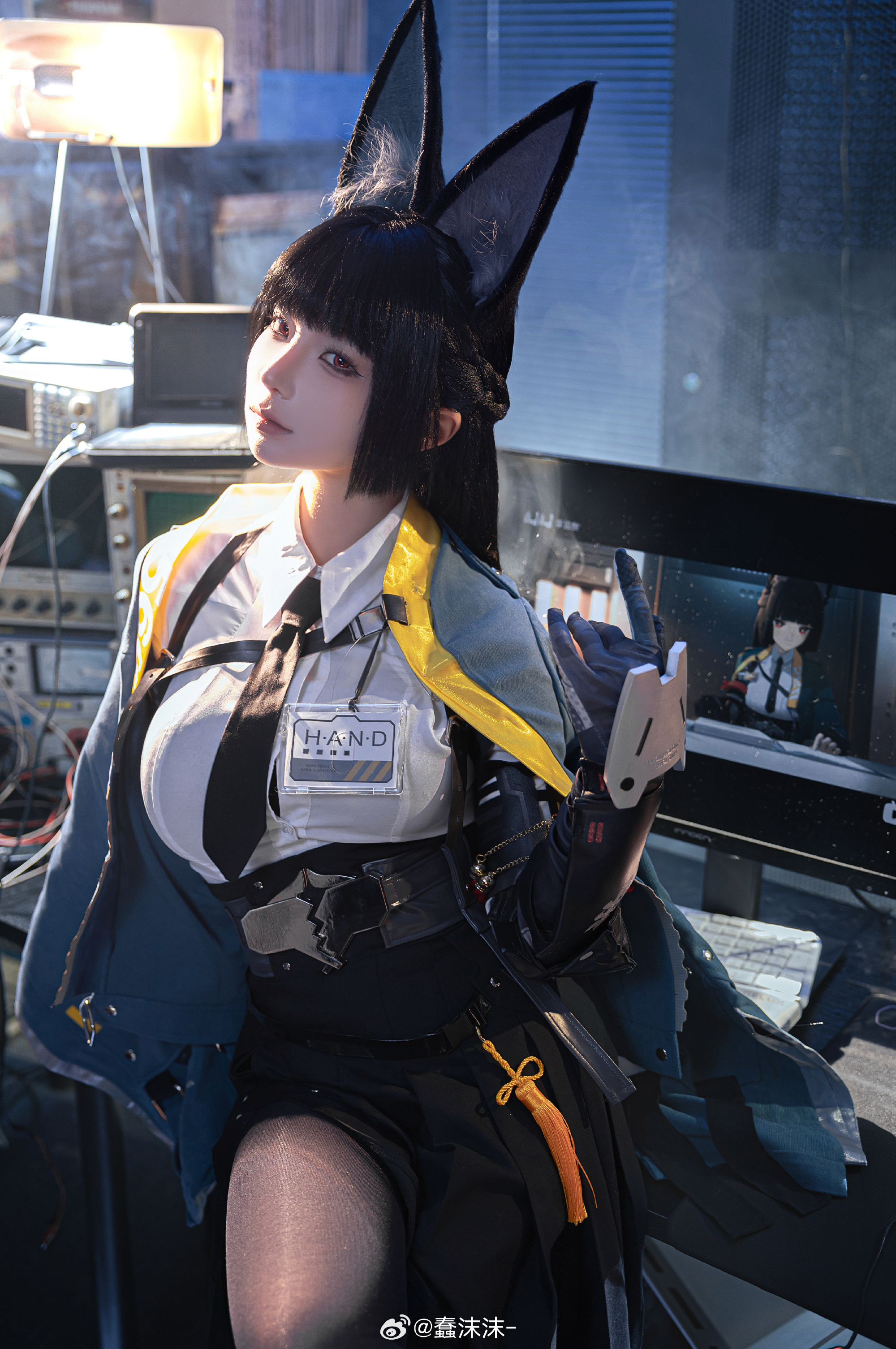 COSPLAY | 蠢沫沫与星见雅竟集体 “穿越” 绝区零