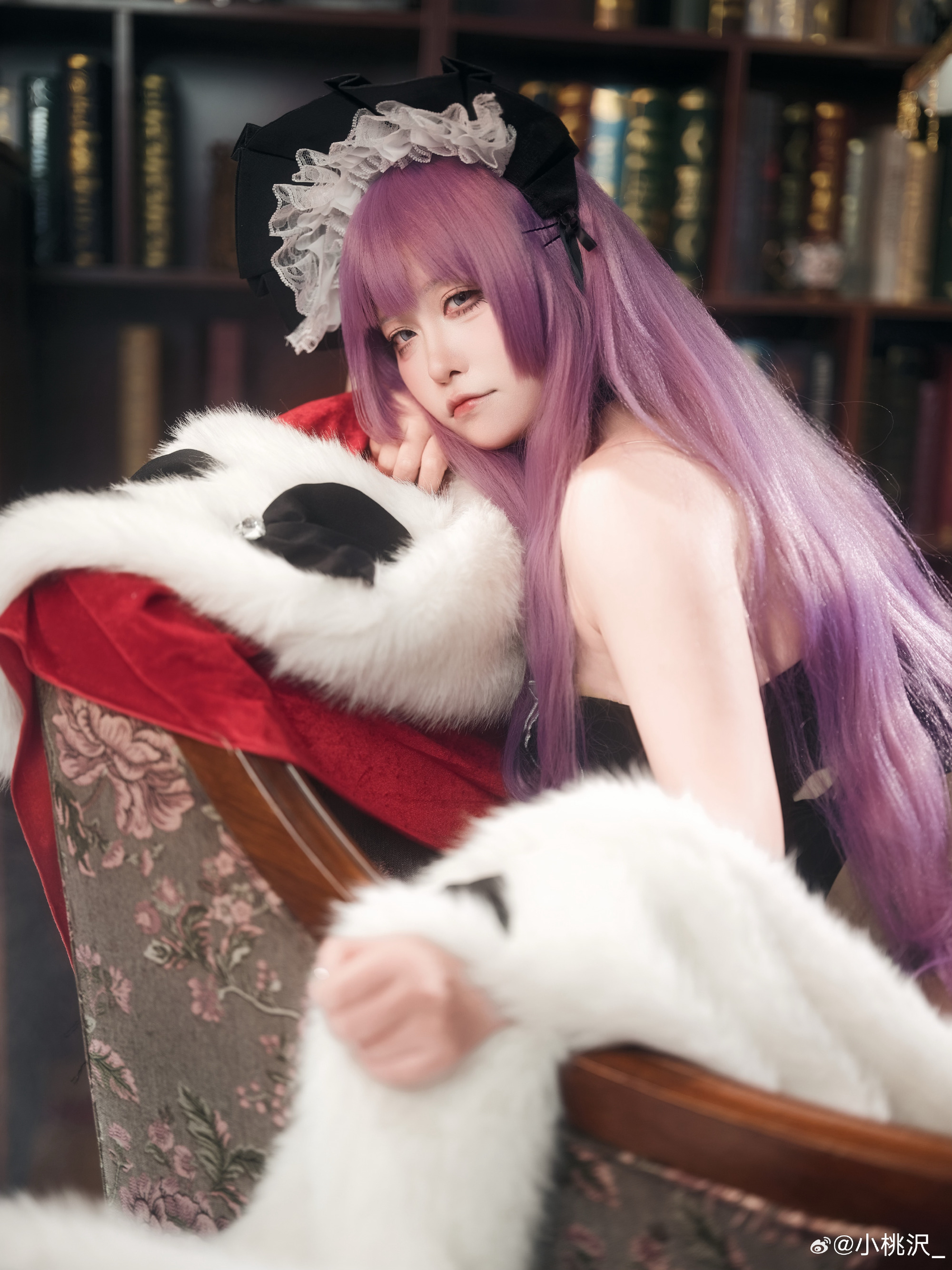 Cosplay｜塔什干·独属于你的邀约💜 碧蓝航线@小桃沢