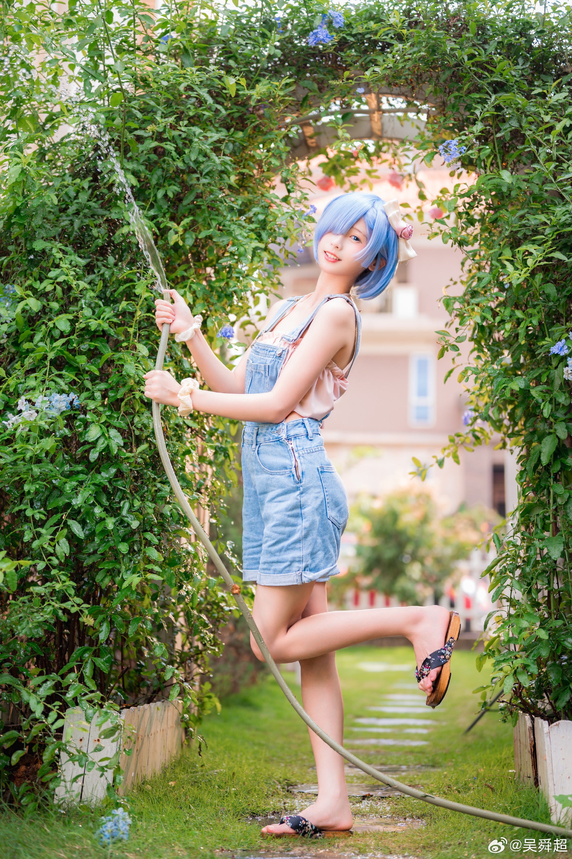 今天雨有一点大,大家出门记得带沐浴露