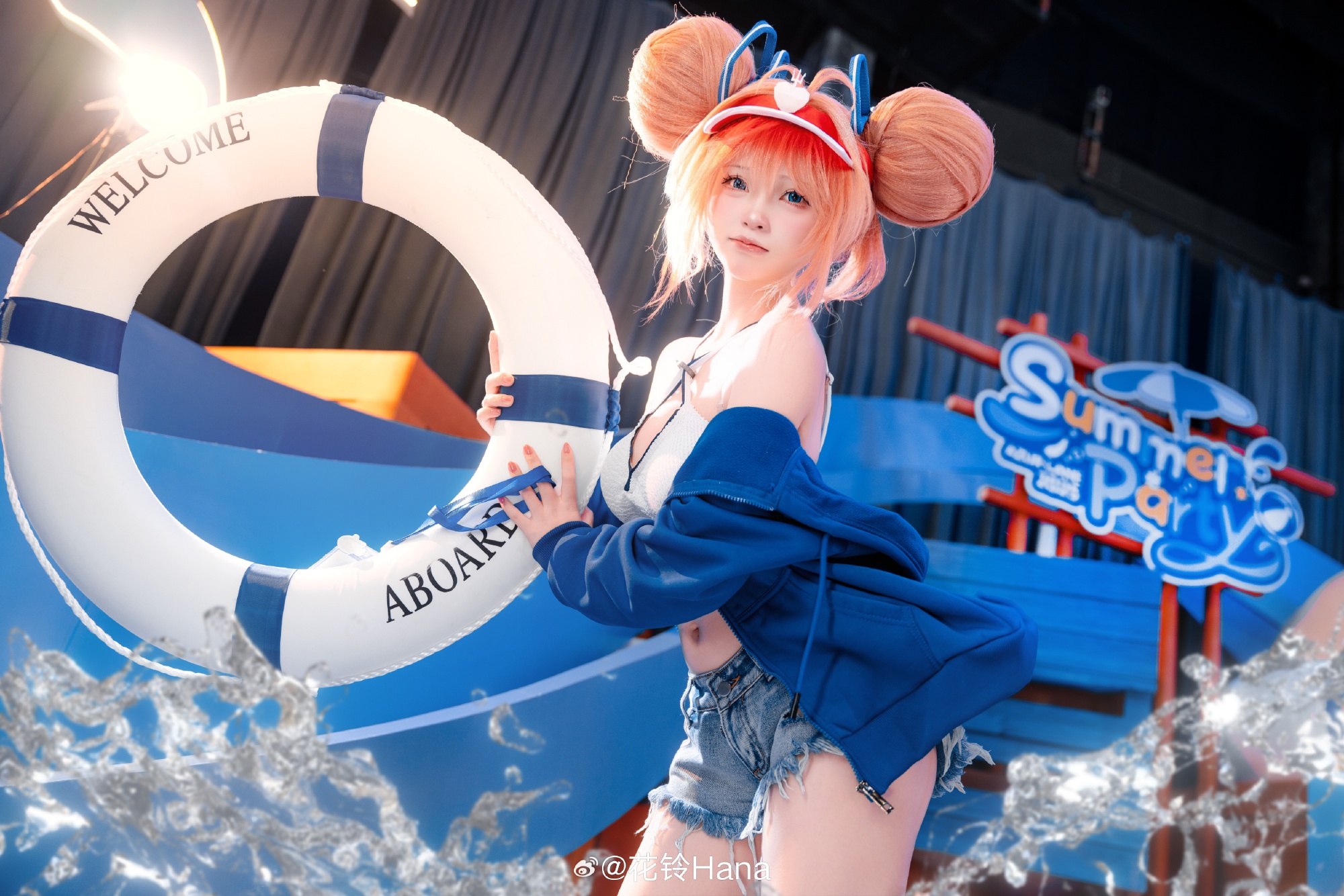 Cosplay｜指挥官，能看到我吗？ 碧蓝航线 勇气@花铃Hana